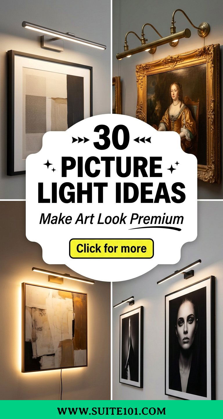 30 Picture Light Ideas to Make Every Artwork Pop with Style - 30 Picture Light Ideas to Make Every Artwork Pop with Style