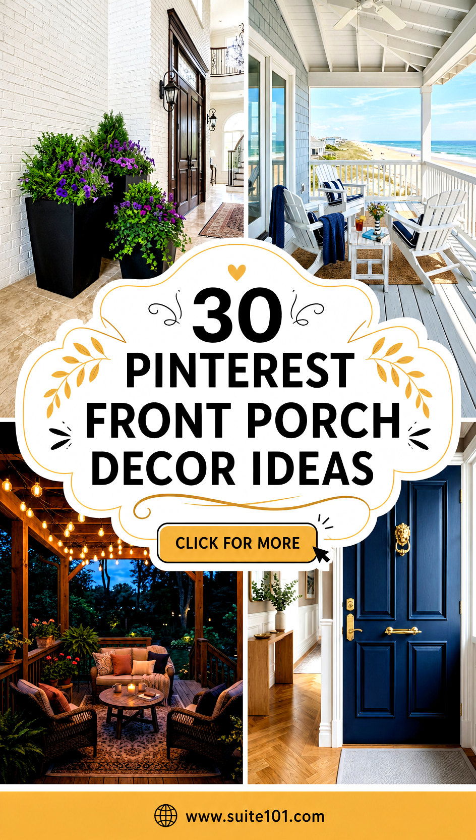 30 Pinterest front porch decor ideas to Wow Guests From the Start - 30 Pinterest front porch decor ideas to Wow Guests From the Start