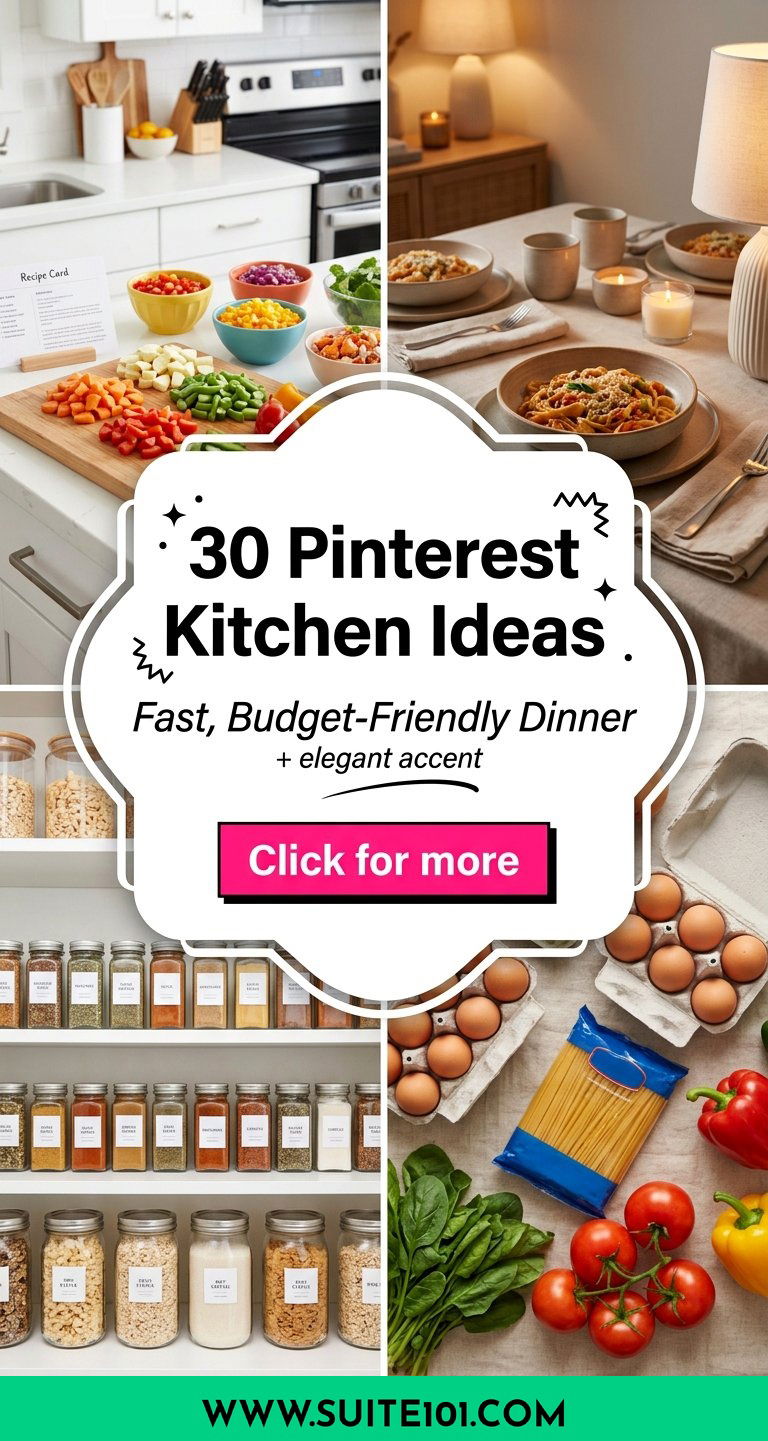 30 Pinterest kitchen ideas for Fast Budget-Friendly Dinner Inspo - 30 Pinterest kitchen ideas for Fast, Budget-Friendly Dinner Inspo