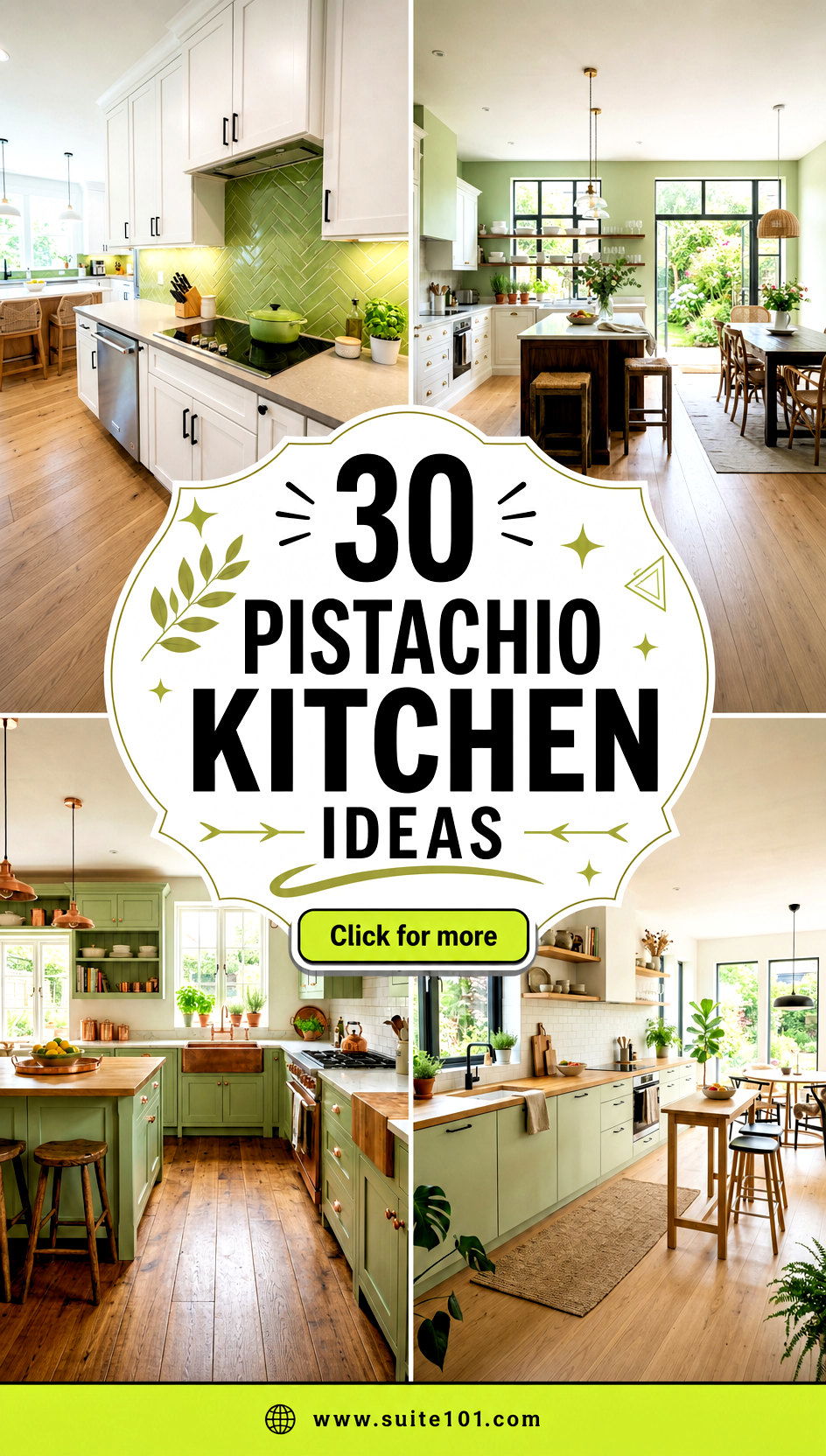 30 Pistachio Kitchen Ideas for Fresh Modern Flavor at Home - 30 Pistachio Kitchen Ideas for Fresh, Modern Flavor at Home