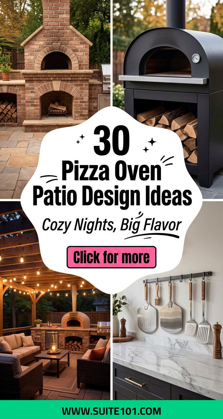 30 Pizza Oven Patio Design Ideas for Cozy Backyard Nights - 30 Pizza Oven Patio Design Ideas for Cozy Backyard Nights