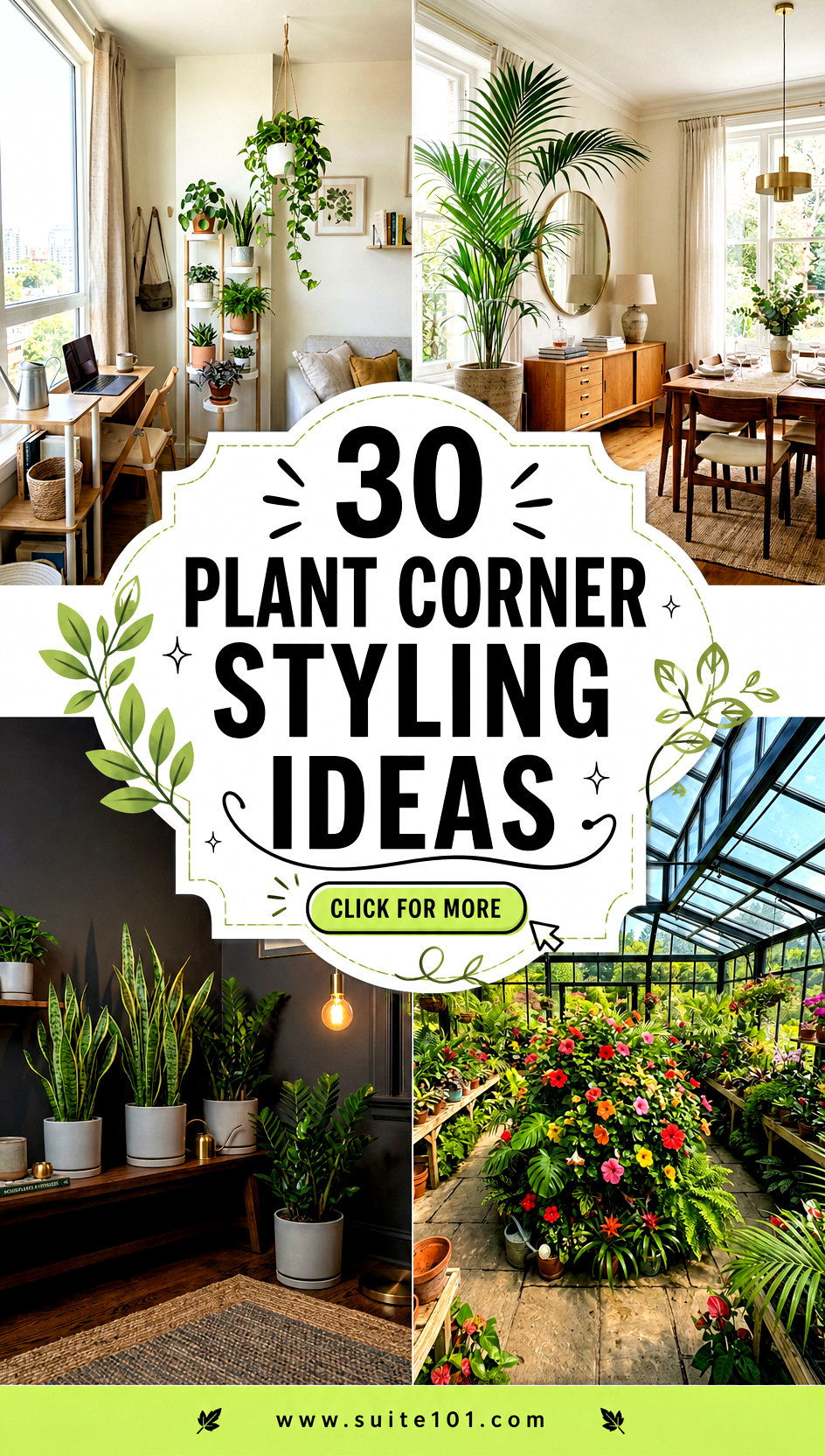 30 Plant Corner Styling Ideas to Refresh Small Spaces - 30 Plant Corner Styling Ideas to Refresh Small Spaces