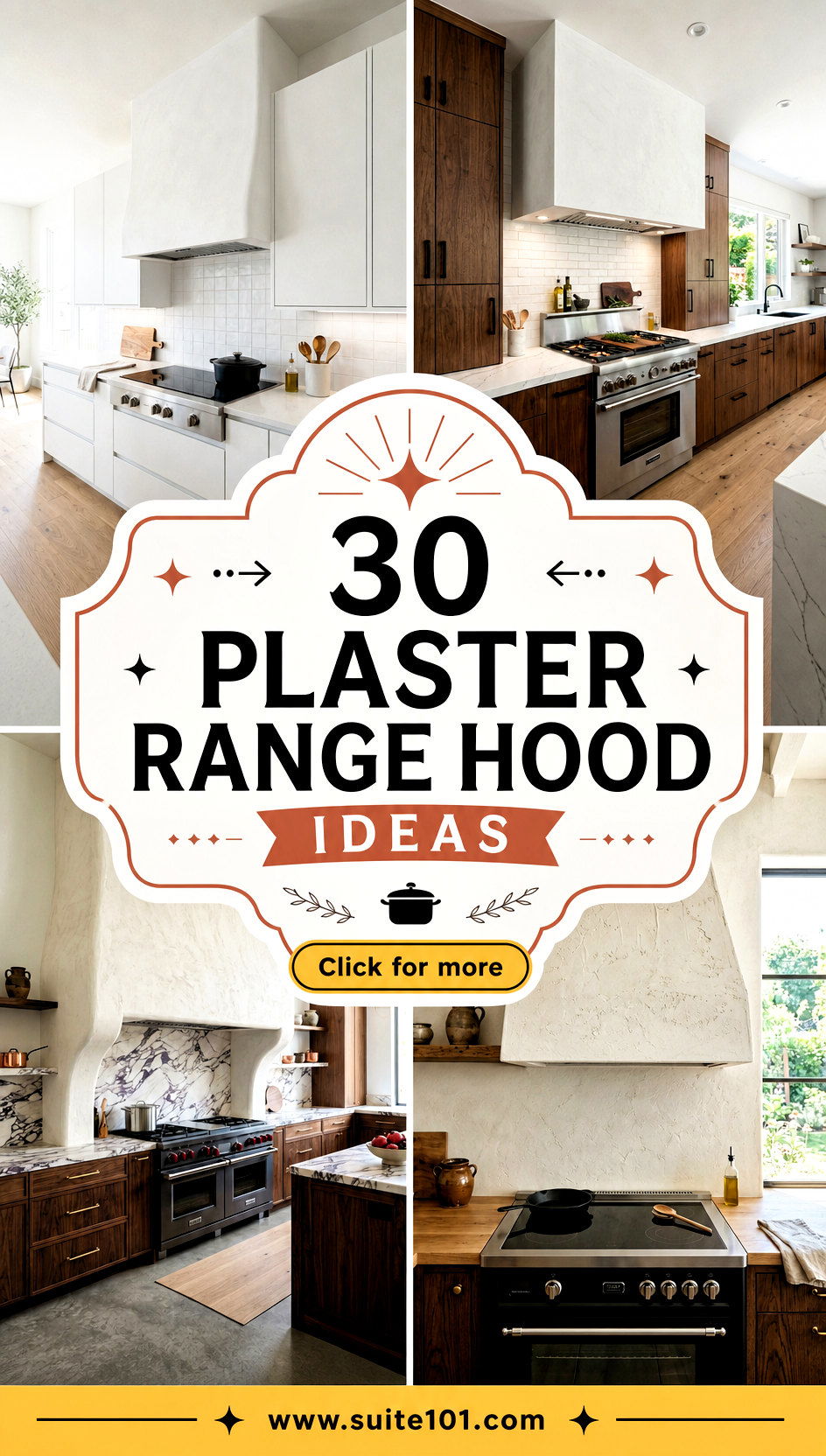 30 Plaster Range Hood Ideas for a Statement Kitchen Feature - 30 Plaster Range Hood Ideas for a Statement Kitchen Feature