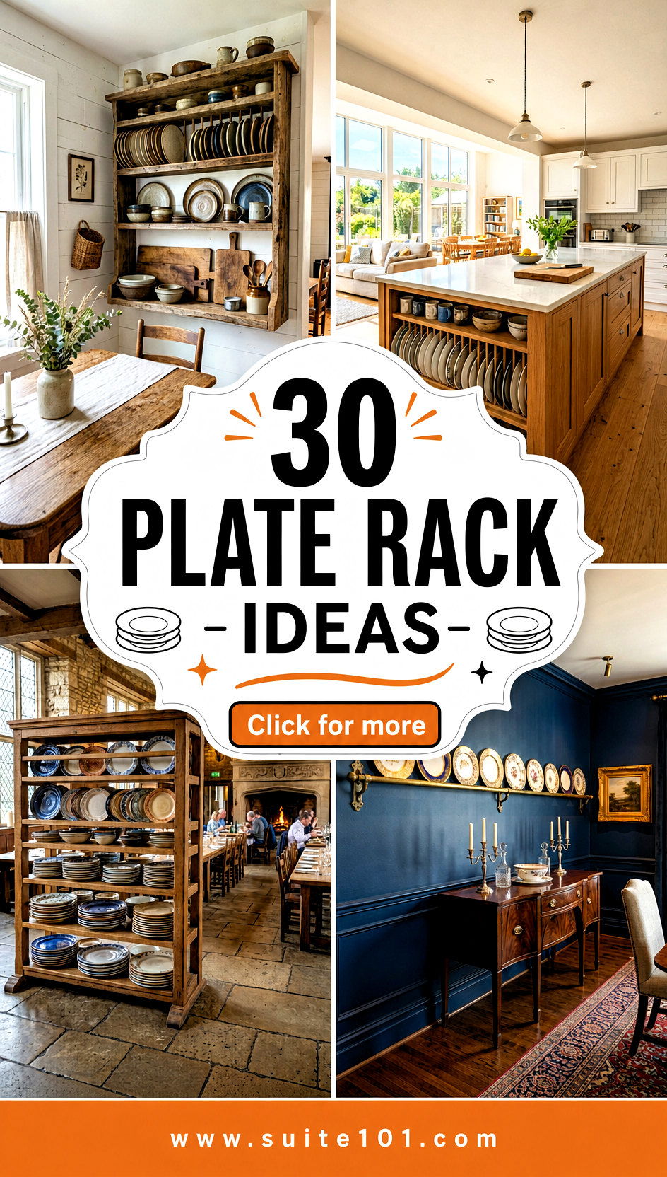 30 Plate Rack Ideas to Organize and Showcase Your Plates - 30 Plate Rack Ideas to Organize and Showcase Your Plates