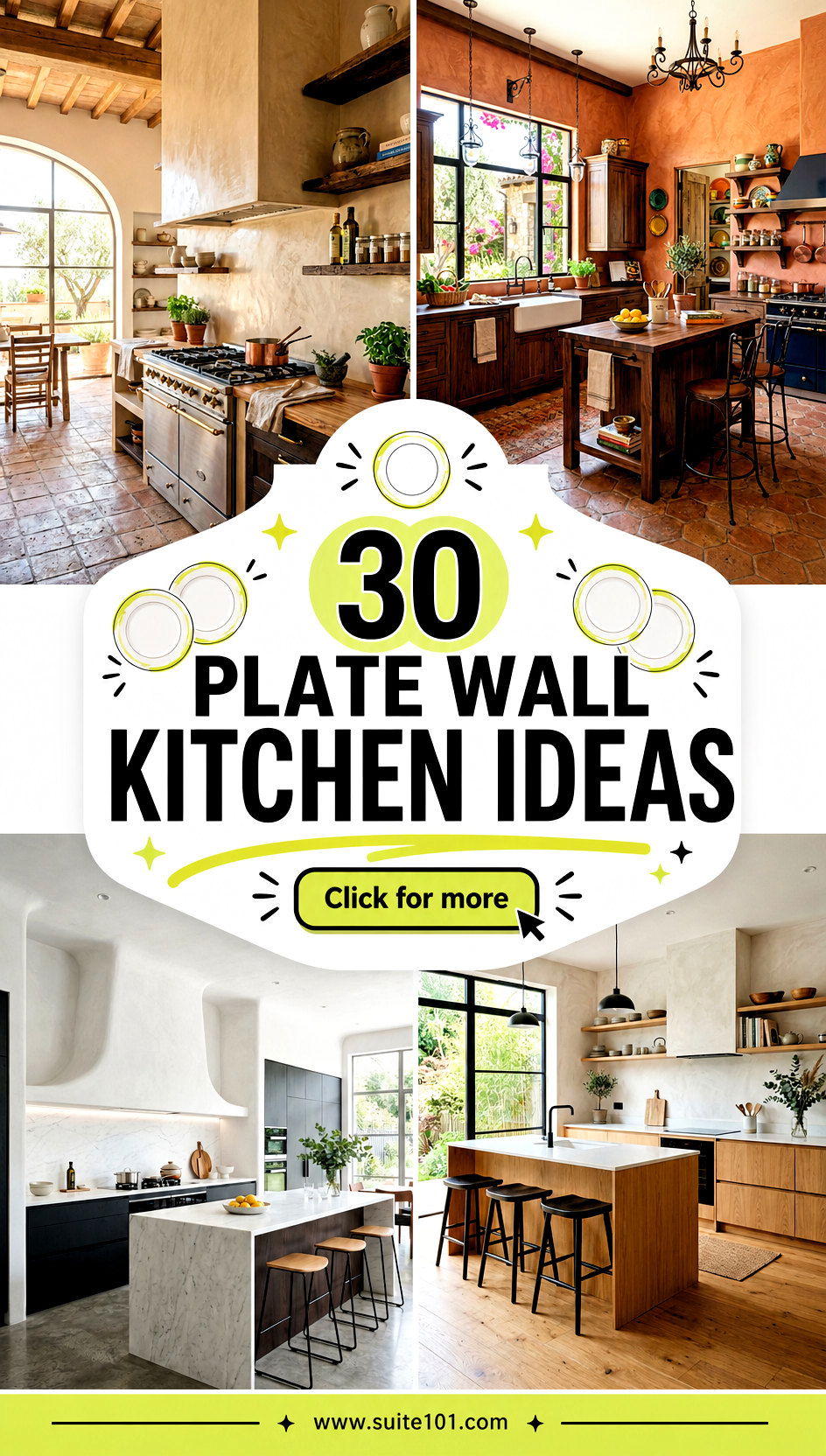 30 Plate Wall Kitchen Ideas for Instant Color and Character - 30 Plate Wall Kitchen Ideas for Instant Color and Character
