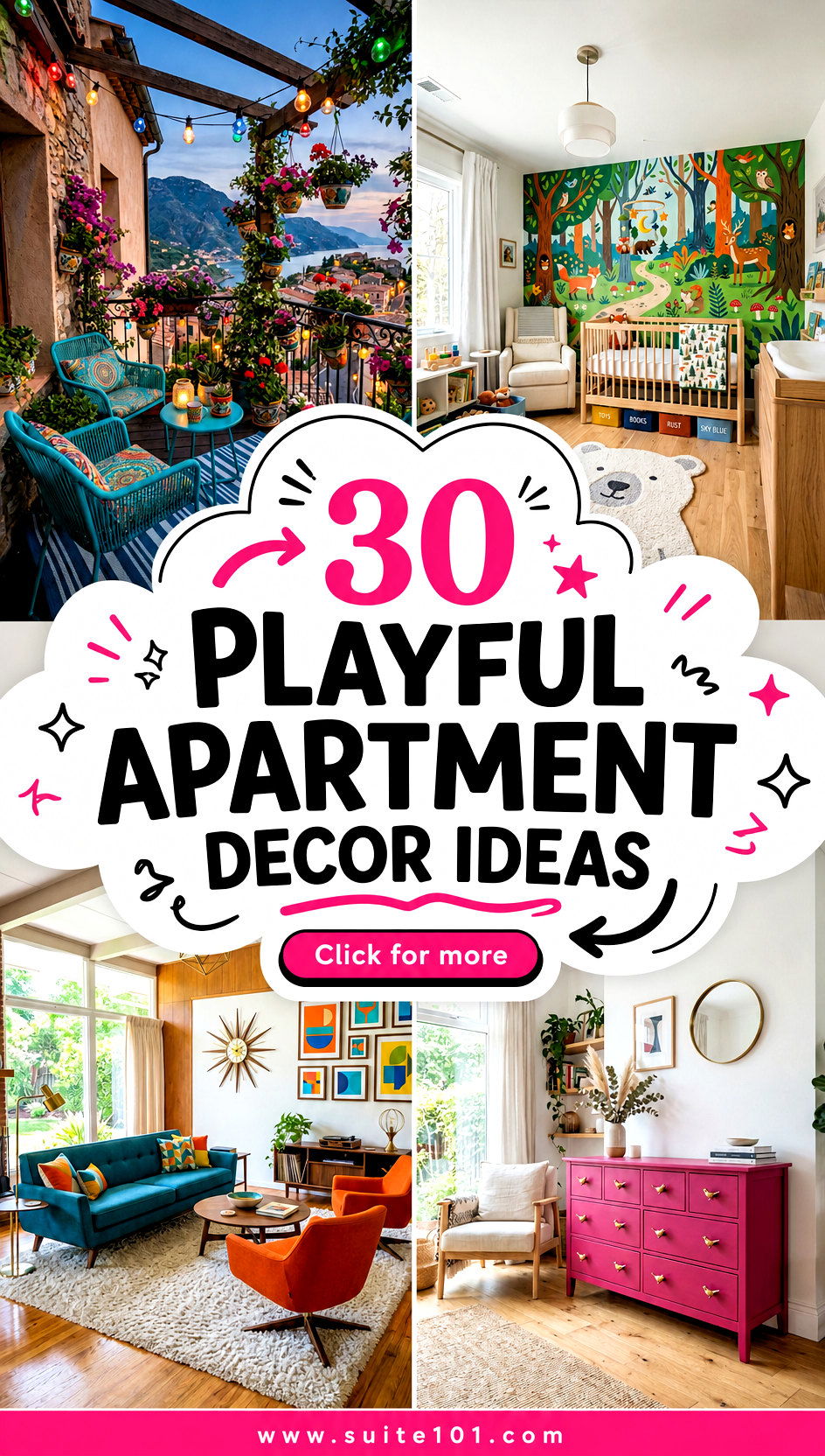 30 Playful Apartment Decor Ideas for Cozy Colorful Style - 30 Playful Apartment Decor Ideas for Cozy, Colorful Style