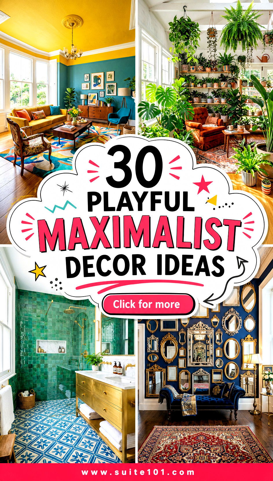 30 Playful Maximalist Decor Ideas to Make Rooms Feel Alive - 30 Playful Maximalist Decor Ideas to Make Rooms Feel Alive