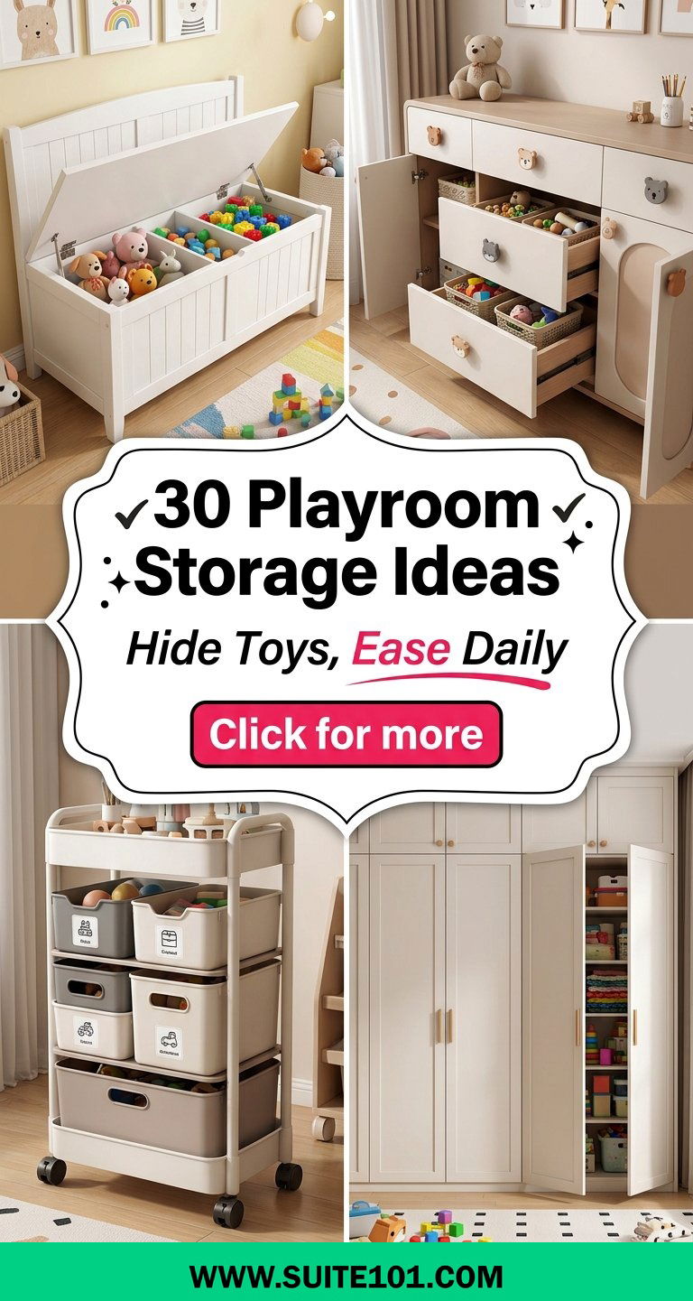 30 Playroom Storage Ideas That Keep Toys Hidden and Easy Daily - 30 Playroom Storage Ideas That Keep Toys Hidden and Easy Daily