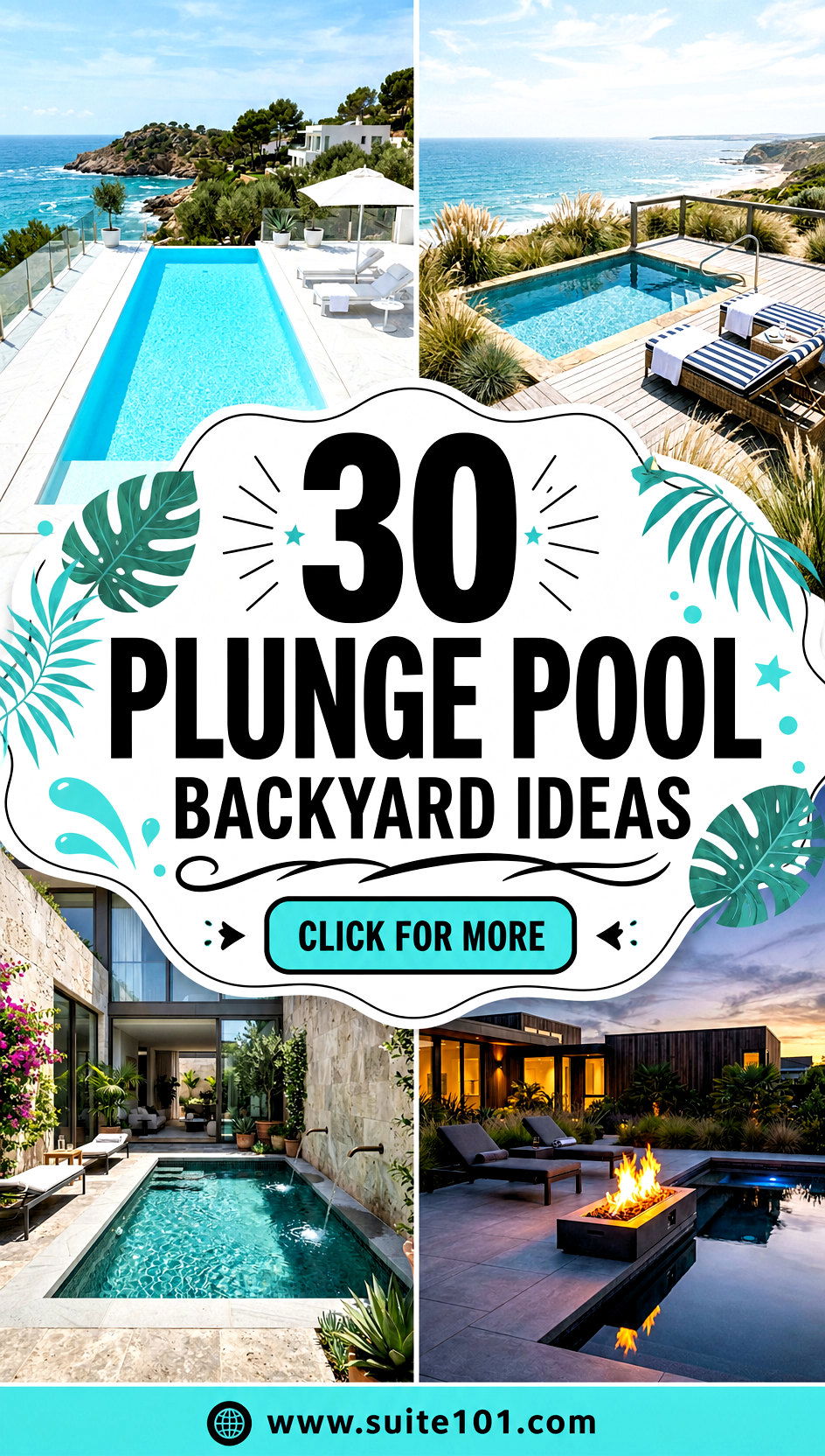 30 Plunge Pool Backyard Ideas Aesthetic for a Resort Escape - 30 Plunge Pool Backyard Ideas Aesthetic for a Resort Escape