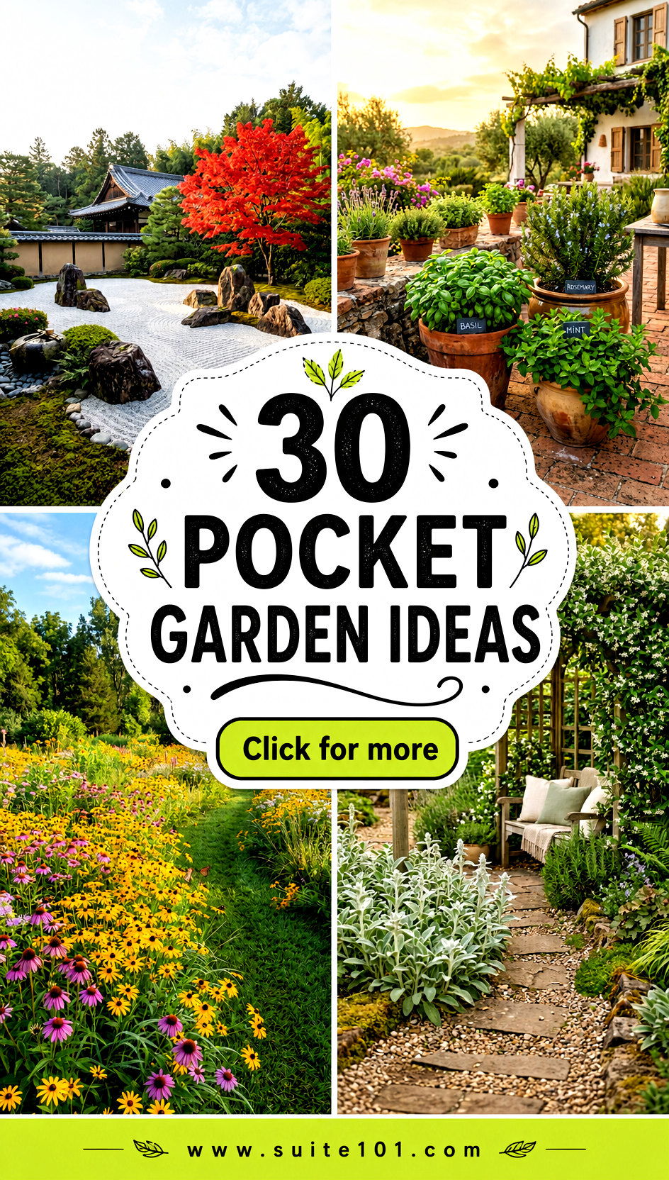 30 Pocket Garden Ideas to Grow Big Flavor in Small Spaces - 30 Pocket Garden Ideas to Grow Big Flavor in Small Spaces