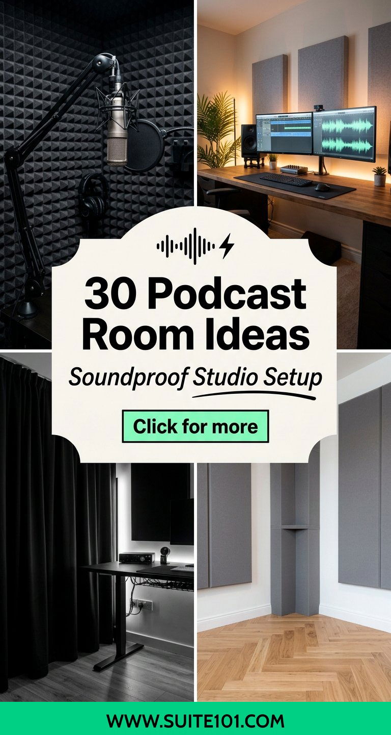 30 Podcast Room Ideas for a Soundproof Studio Setup Today - 30 Podcast Room Ideas for a Soundproof Studio Setup Today