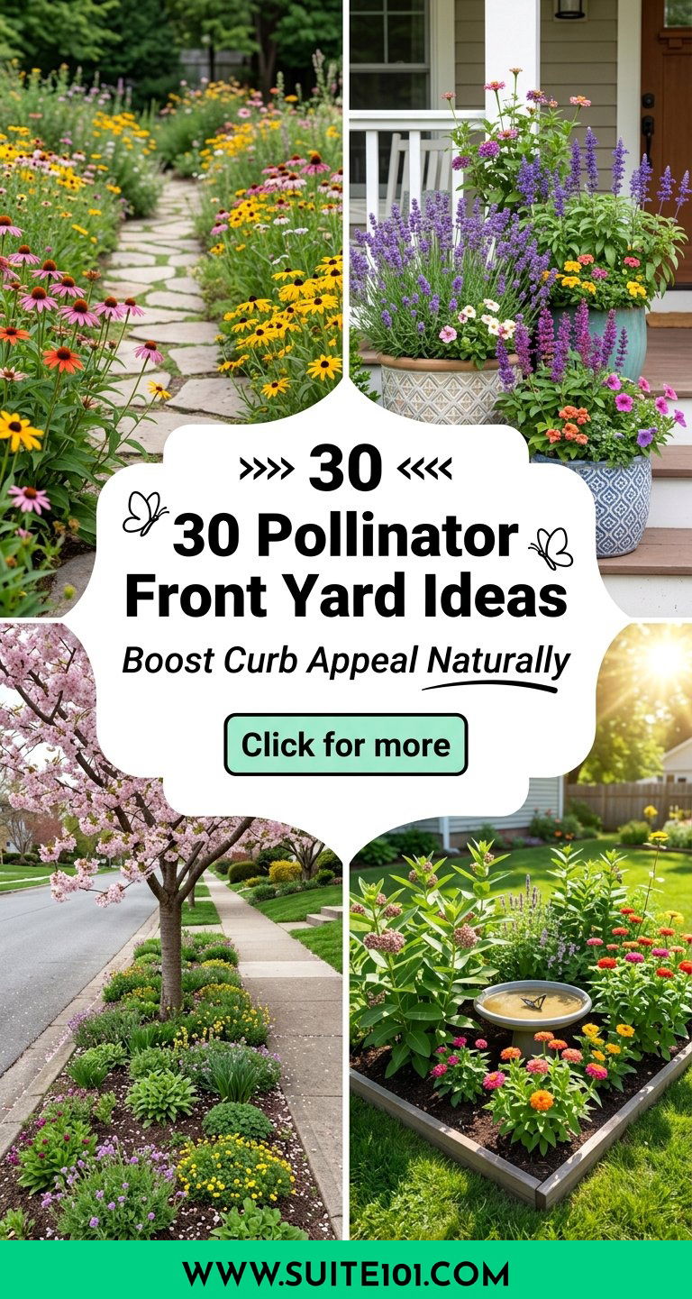 30 Pollinator Front Yard Ideas to Boost Curb Appeal Naturally - Suite 101