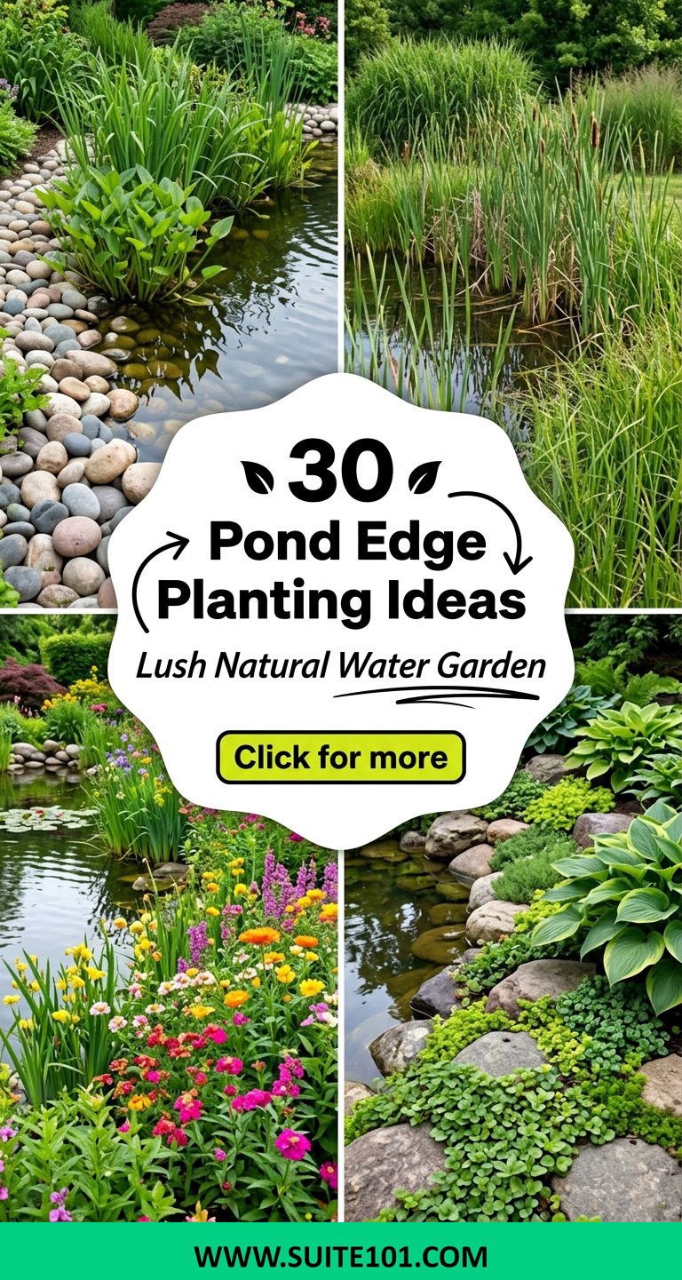 30 Pond Edge Planting Ideas for a Lush Natural Water Garden - 30 Pond Edge Planting Ideas for a Lush, Natural Water Garden