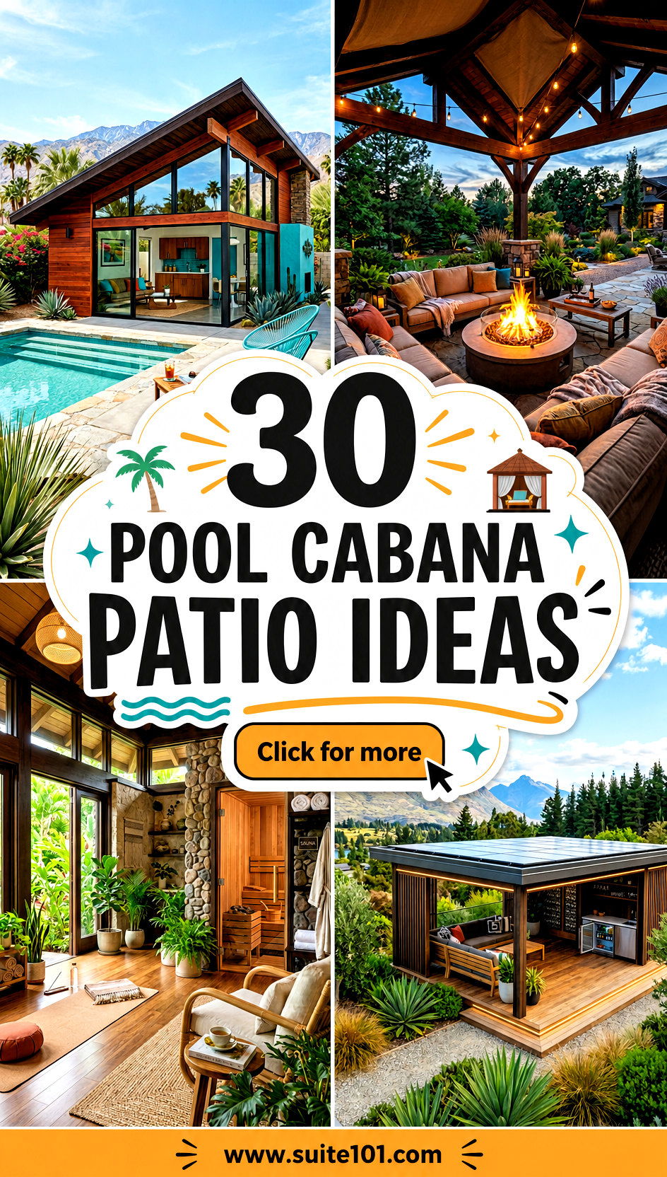 30 Pool Cabana Patio Ideas for Summer-Ready Shade and Style - 30 Pool Cabana Patio Ideas for Summer-Ready Shade and Style