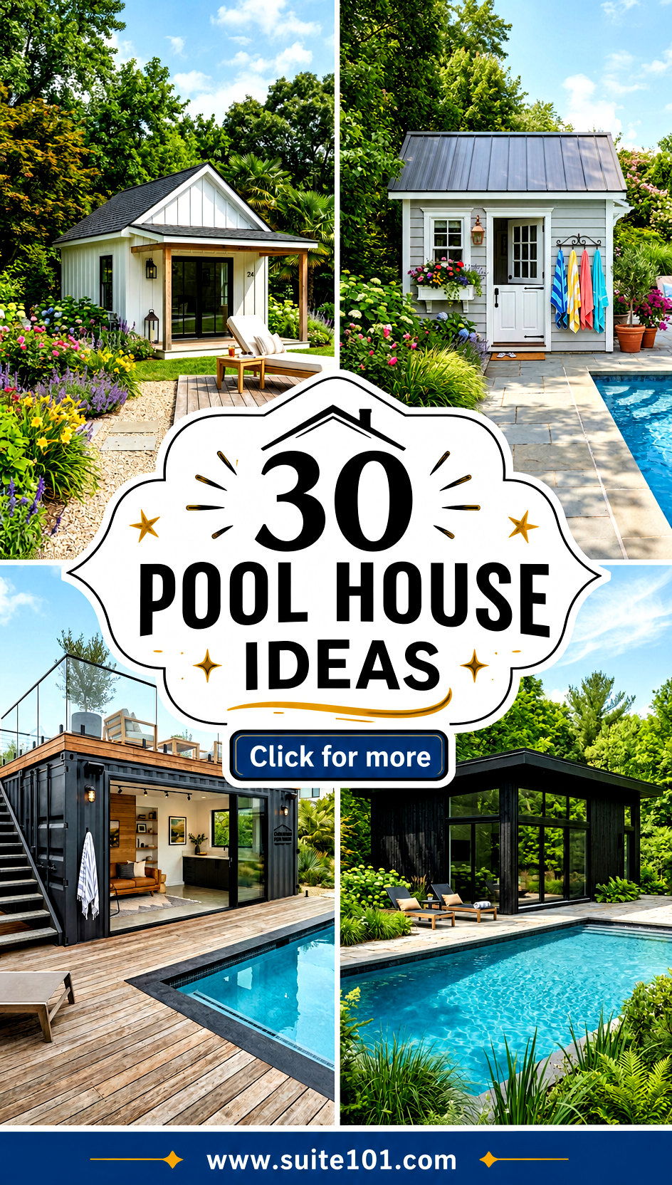 30 Pool House Ideas for the Perfect Backyard Retreat Escape - 30 Pool House Ideas for the Perfect Backyard Retreat Escape