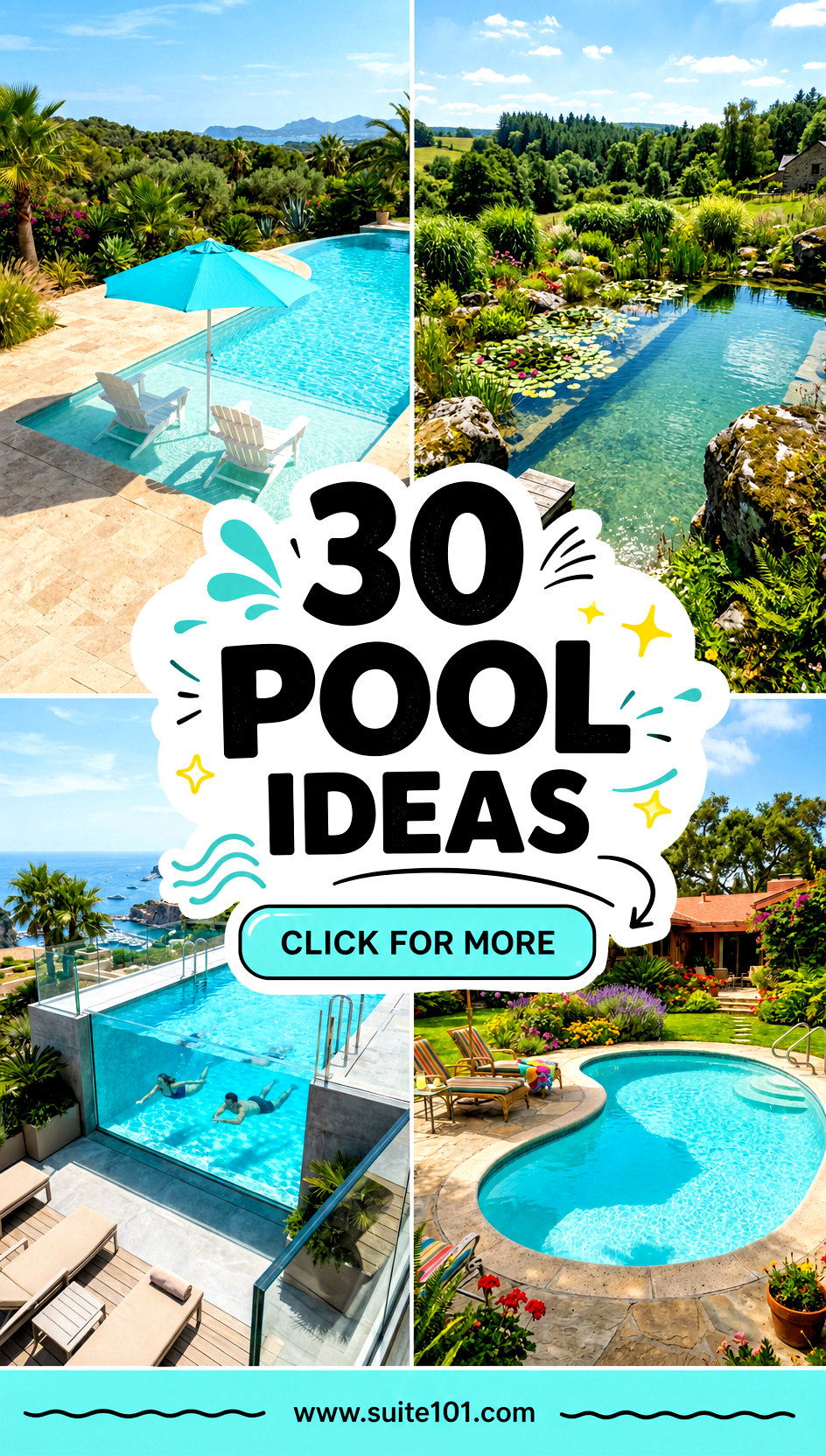 30 Pool Ideas to Transform Your Backyard Into a Dream Oasis - 30 Pool Ideas to Transform Your Backyard Into a Dream Oasis