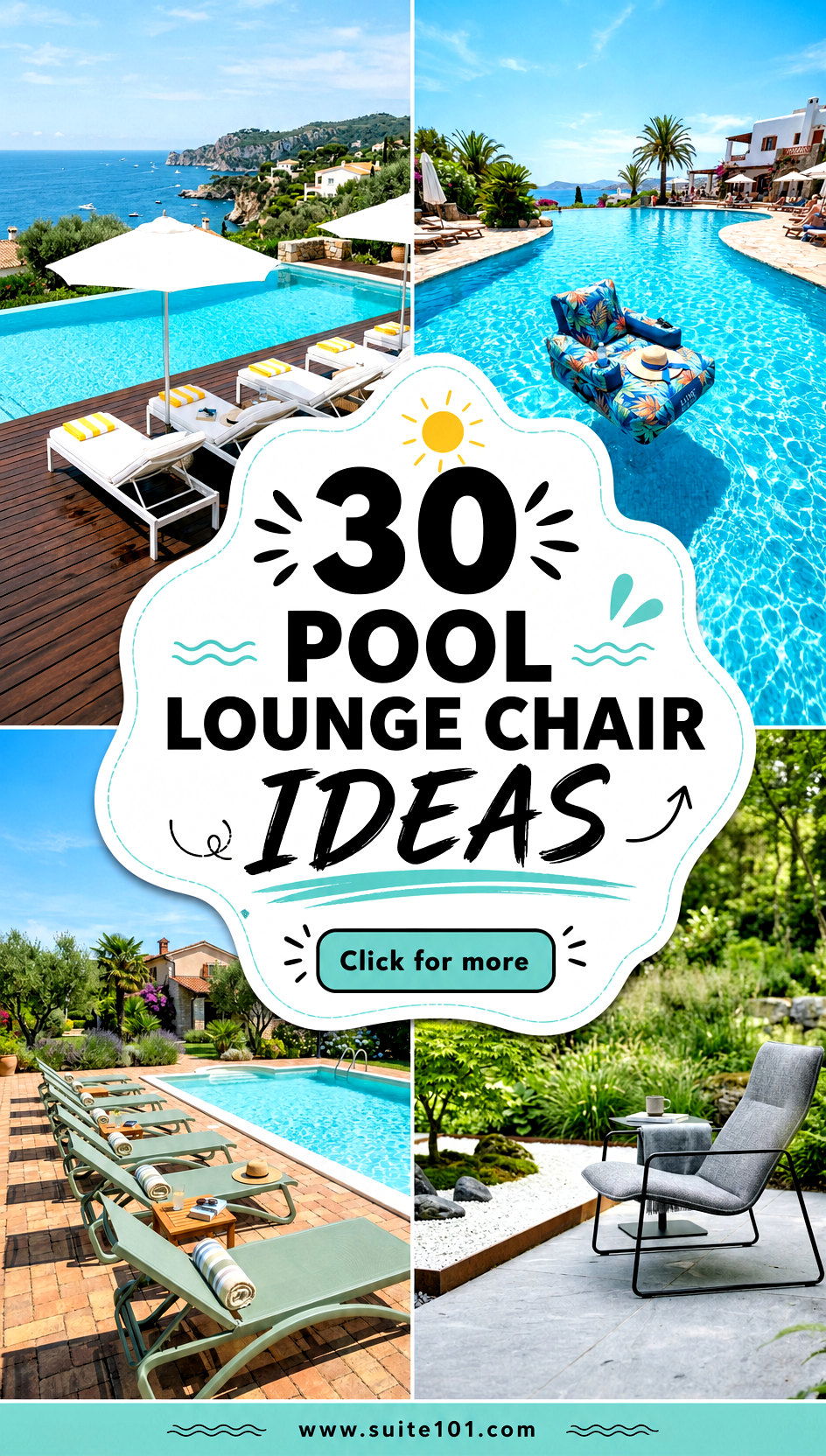 30 Pool Lounge Chair Ideas for Ultimate Comfort by the Water - 30 Pool Lounge Chair Ideas for Ultimate Comfort by the Water
