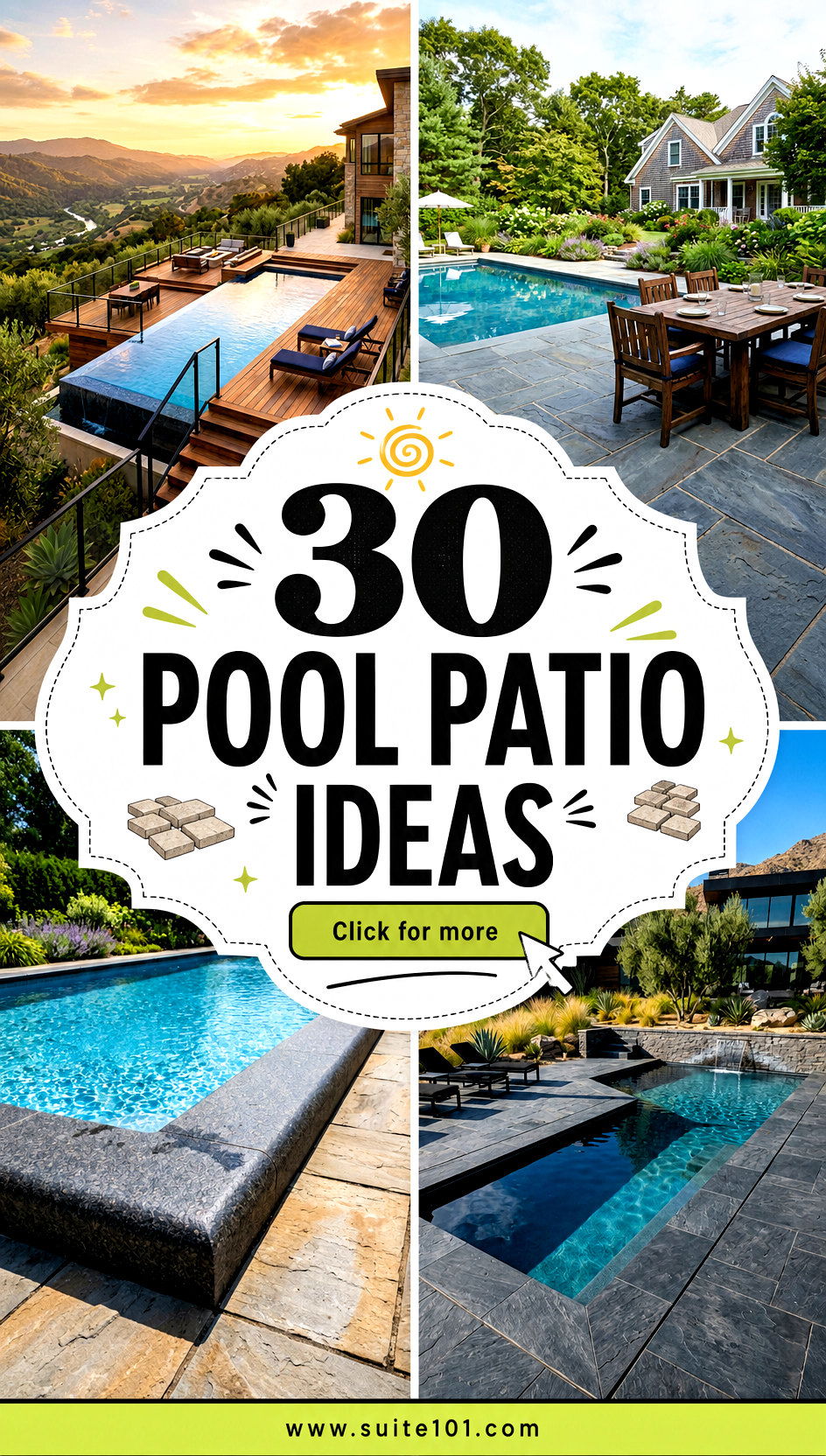 30 Pool Patio Ideas for Outdoor Living Dining and Relaxing - 30 Pool Patio Ideas for Outdoor Living, Dining, and Relaxing