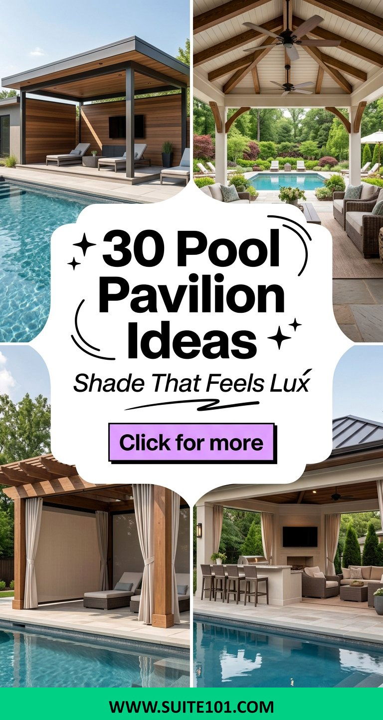 30 Pool Pavilion Ideas to Elevate Shade Style and Seating - 30 Pool Pavilion Ideas to Elevate Shade, Style, and Seating