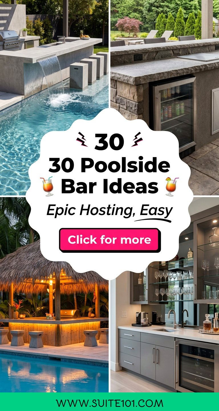 30 Poolside Bar Ideas for Epic Hosting and Easy Upgrades - 30 Poolside Bar Ideas for Epic Hosting and Easy Upgrades