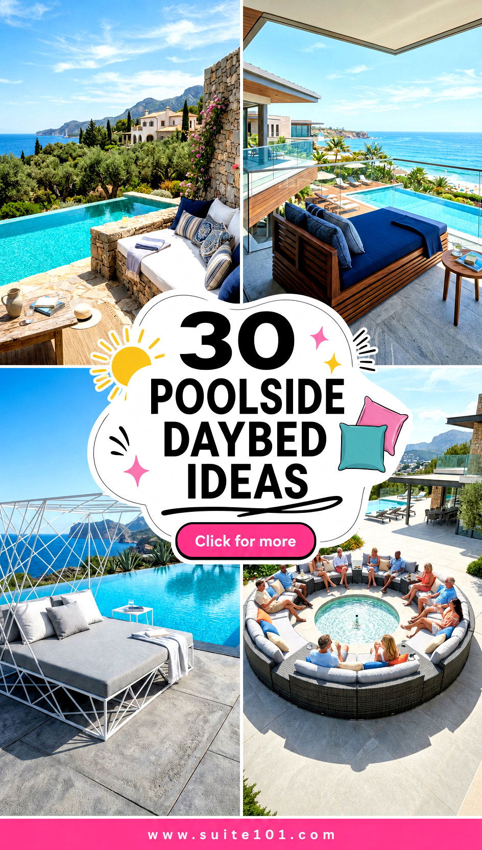 30 Poolside Daybed Ideas for Ultimate Outdoor Comfort and Style - 30 Poolside Daybed Ideas for Ultimate Outdoor Comfort & Style