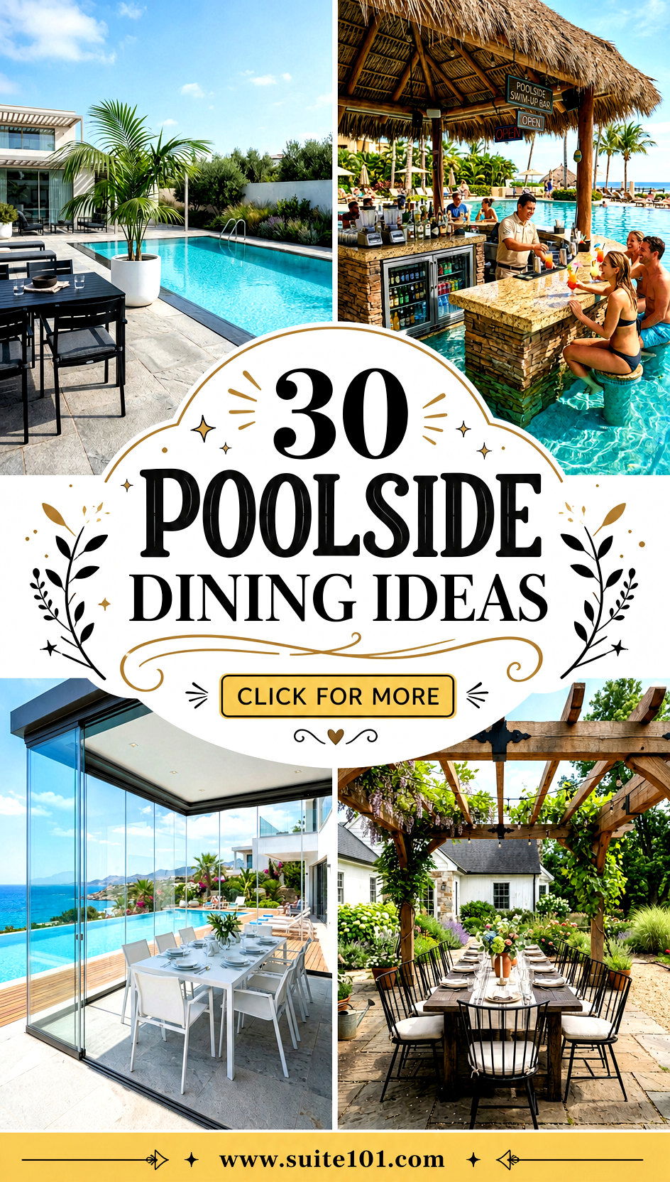 30 Poolside Dining Ideas for Memorable Meals Outdoors - 30 Poolside Dining Ideas for Memorable Meals Outdoors