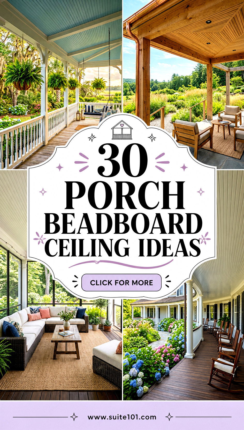 30 Porch Beadboard Ceiling Ideas for a Classic Cottage Look - 30 Porch Beadboard Ceiling Ideas for a Classic Cottage Look