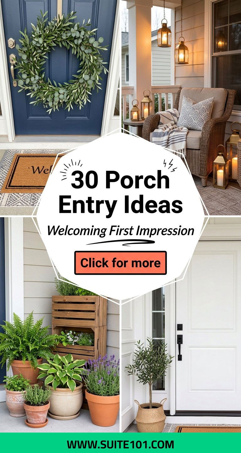 30 Porch Entry Ideas for a Welcoming First Impression Today - 30 Porch Entry Ideas for a Welcoming First Impression Today