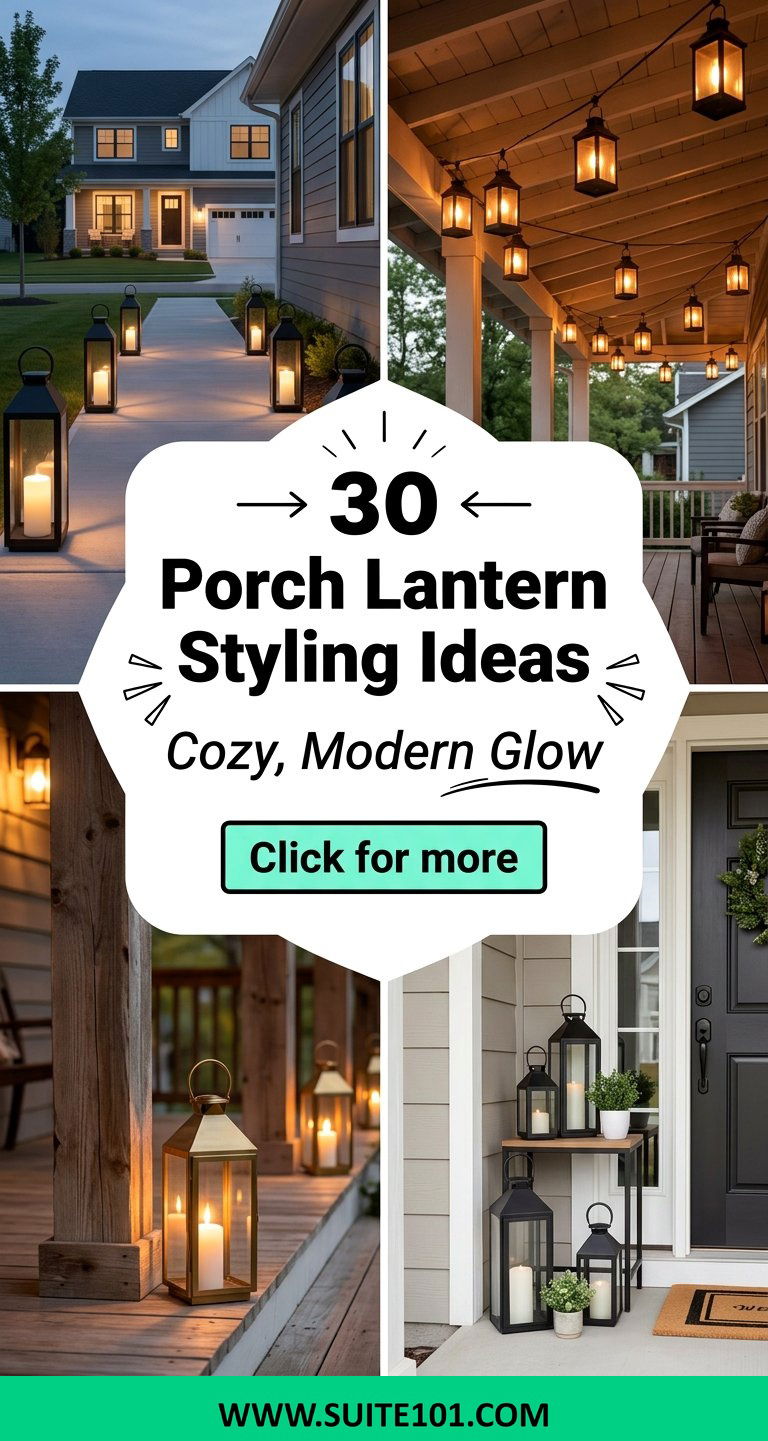 30 Porch Lantern Styling Ideas Aesthetic for a Cozy Modern Glow - 30 Porch Lantern Styling Ideas Aesthetic for a Cozy, Modern Glow