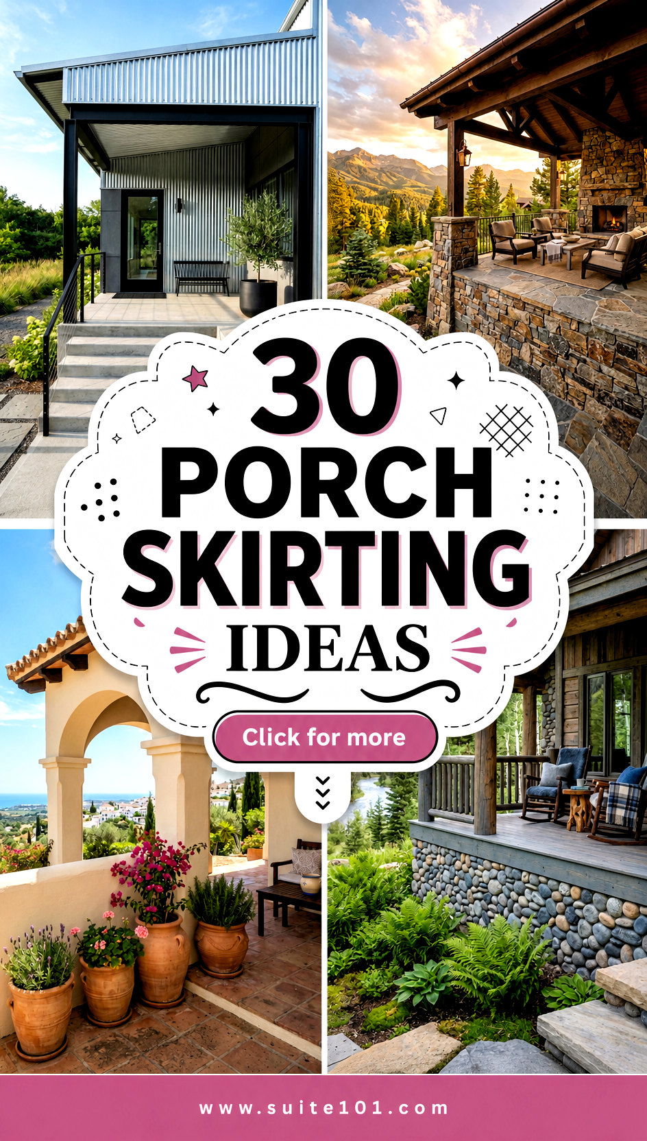30 Porch Skirting Ideas to Cover Beautify and Insulate - 30 Porch Skirting Ideas to Cover, Beautify, and Insulate