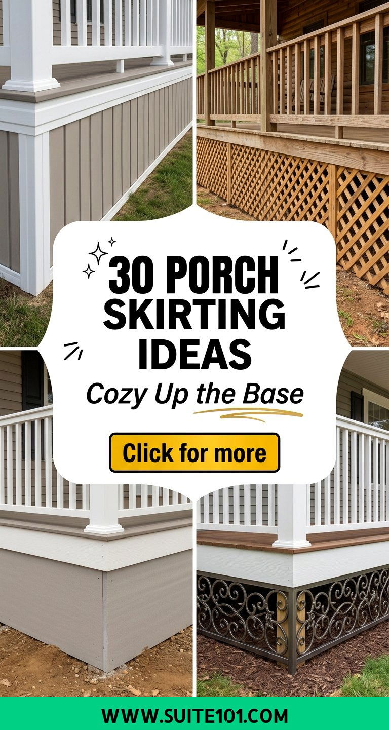 30 Porch Skirting Ideas to Cover Beautify and Insulate - 30 Porch Skirting Ideas to Cover, Beautify, and Insulate