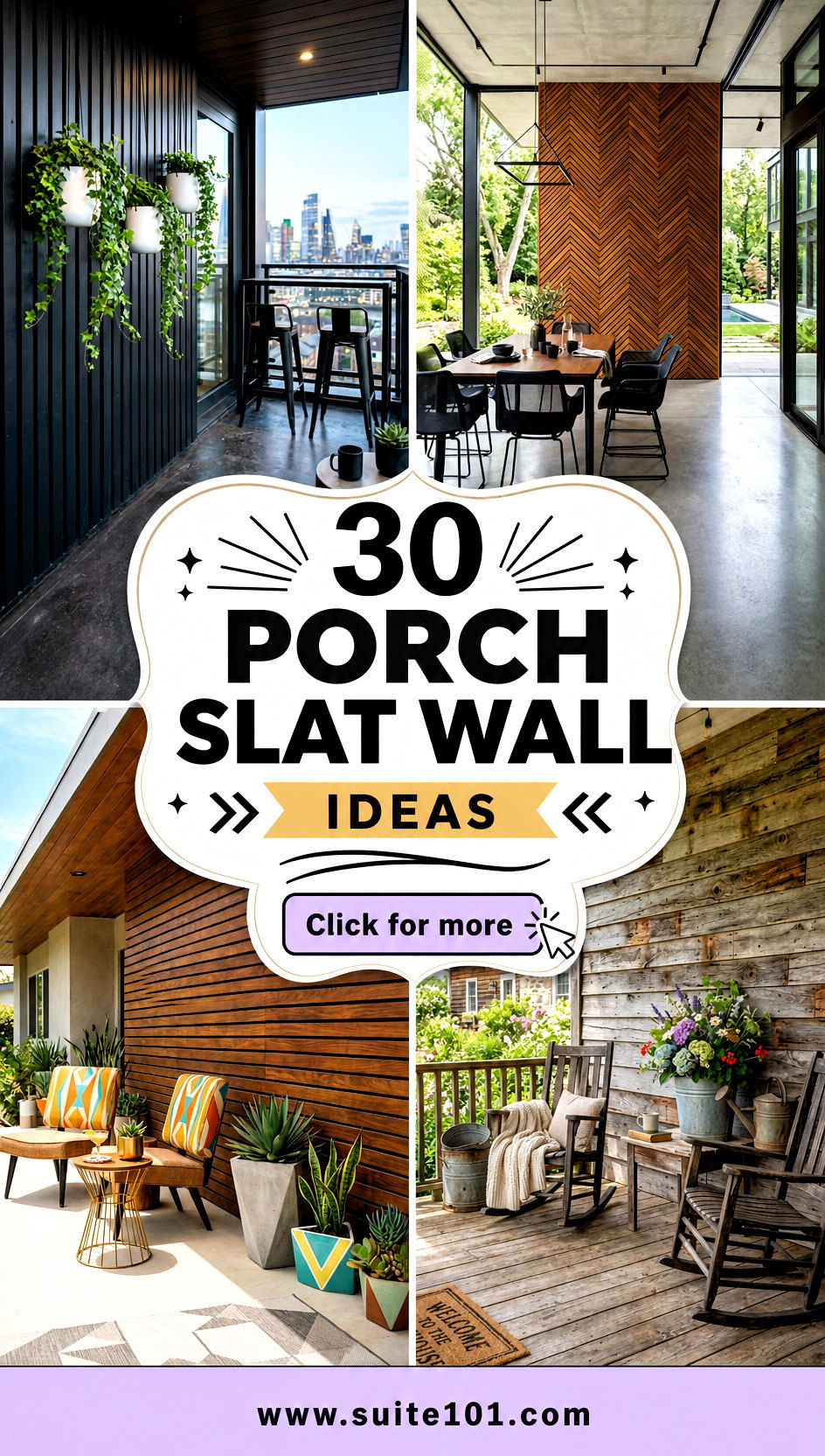 30 Porch Slat Wall Ideas for Modern Texture and Privacy - 30 Porch Slat Wall Ideas for Modern Texture and Privacy