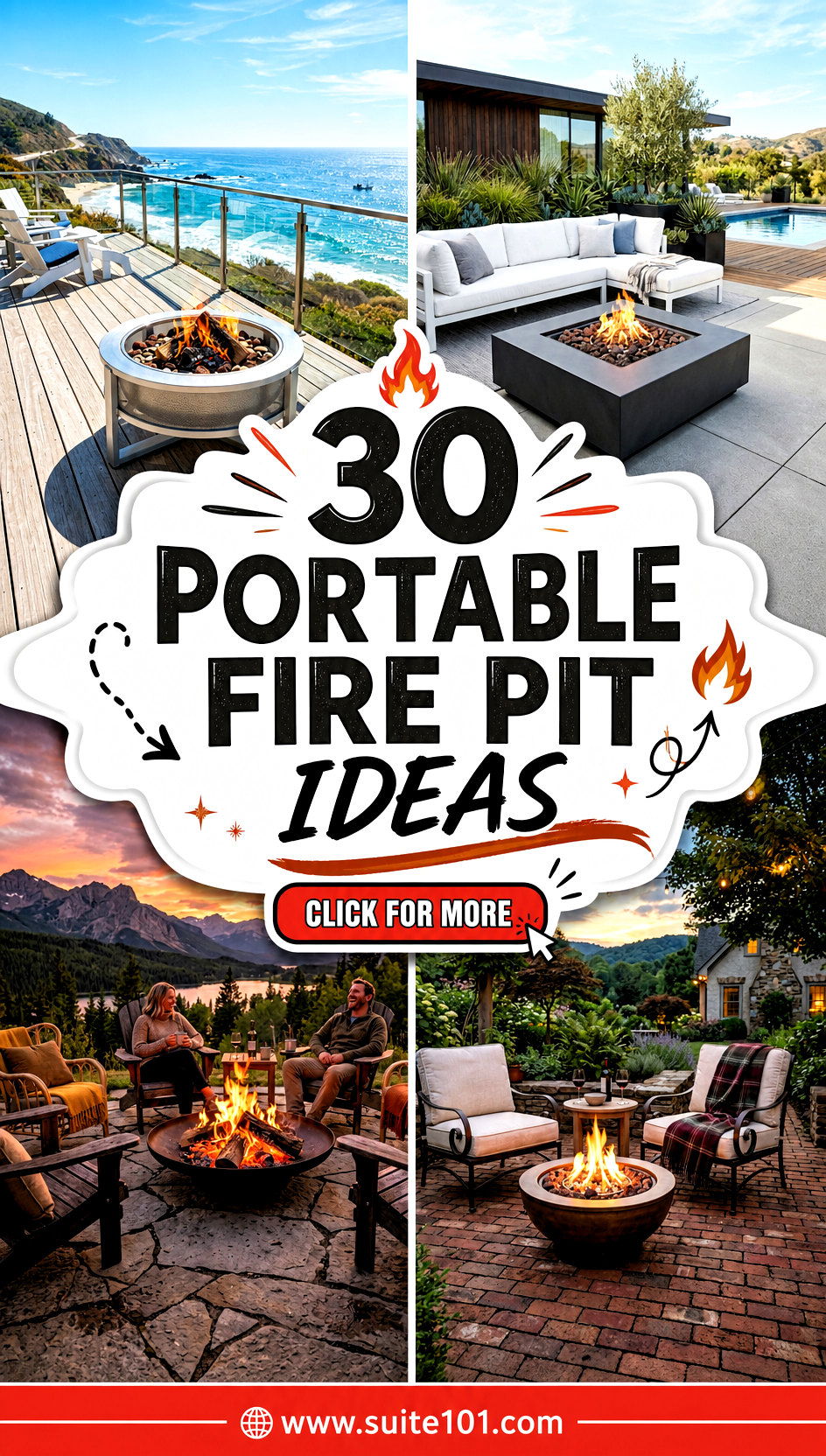 30 Portable Fire Pit Ideas for Cozy Nights Anywhere You Go - 30 Portable Fire Pit Ideas for Cozy Nights Anywhere You Go