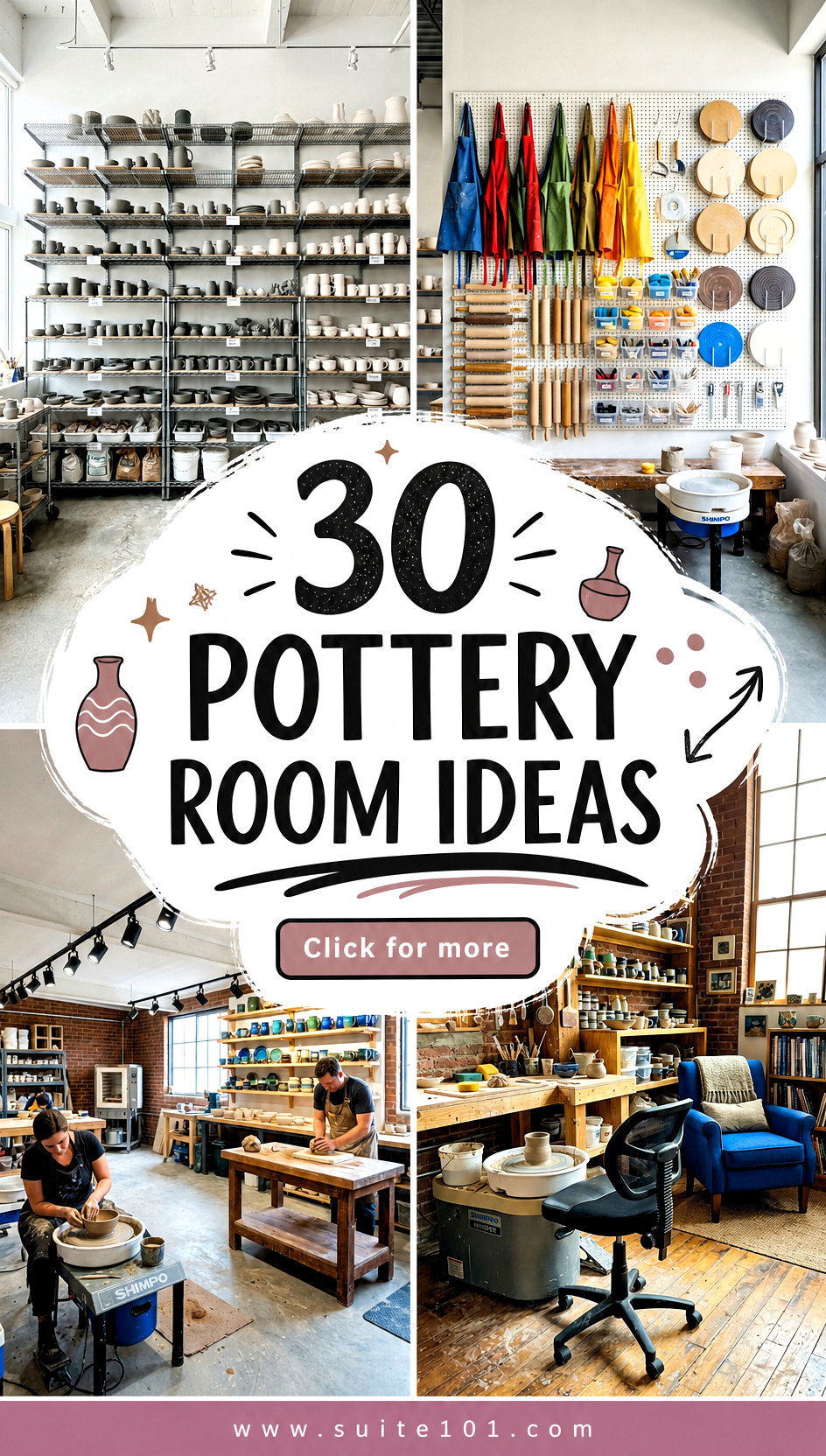 30 Pottery Room Ideas To Inspire A Creative Craft Space - 30 Pottery Room Ideas To Inspire A Creative Craft Space