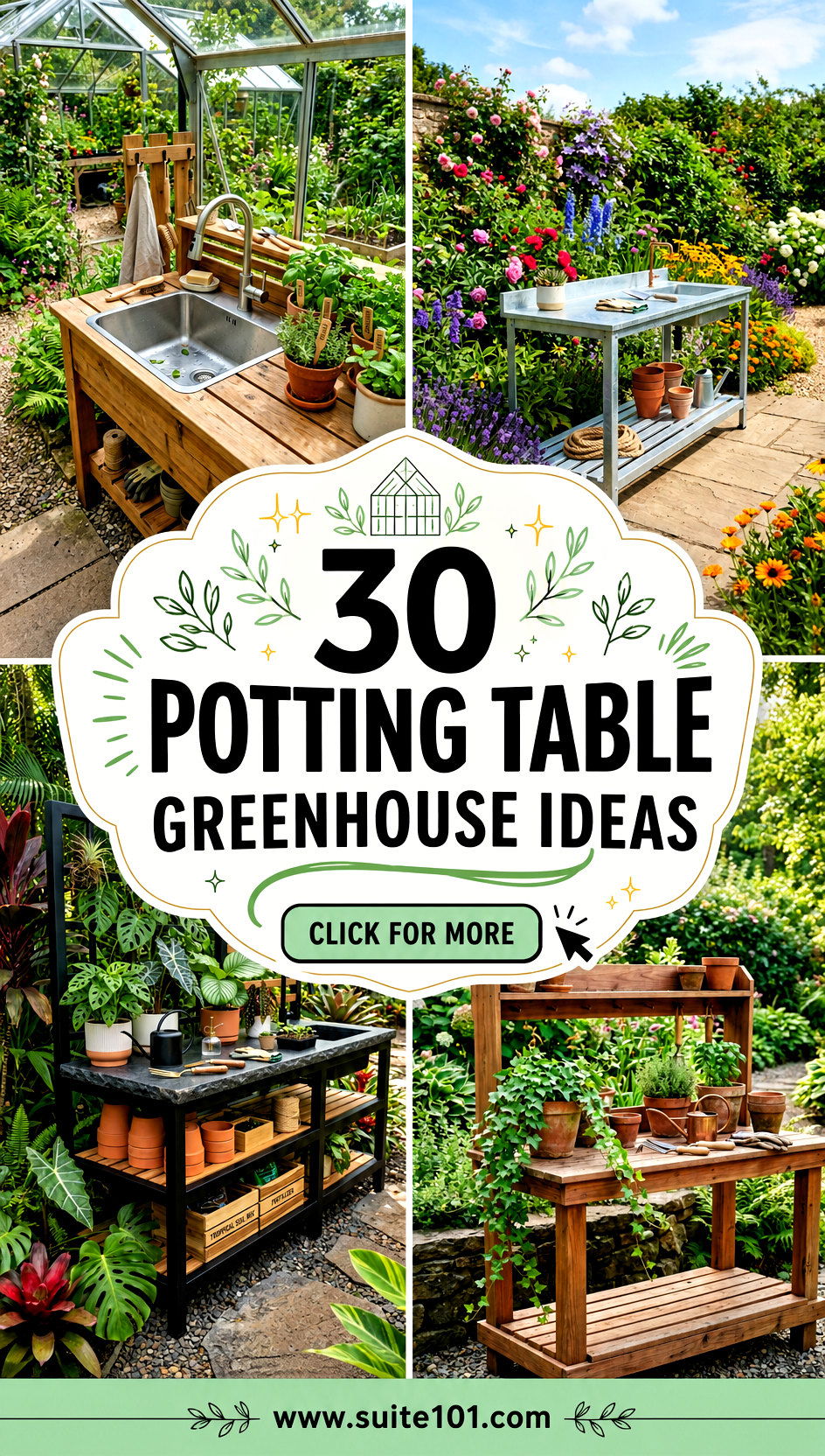 30 Potting Table Greenhouse Ideas for Year-Round Seed Starting - 30 Potting Table Greenhouse Ideas for Year-Round Seed Starting