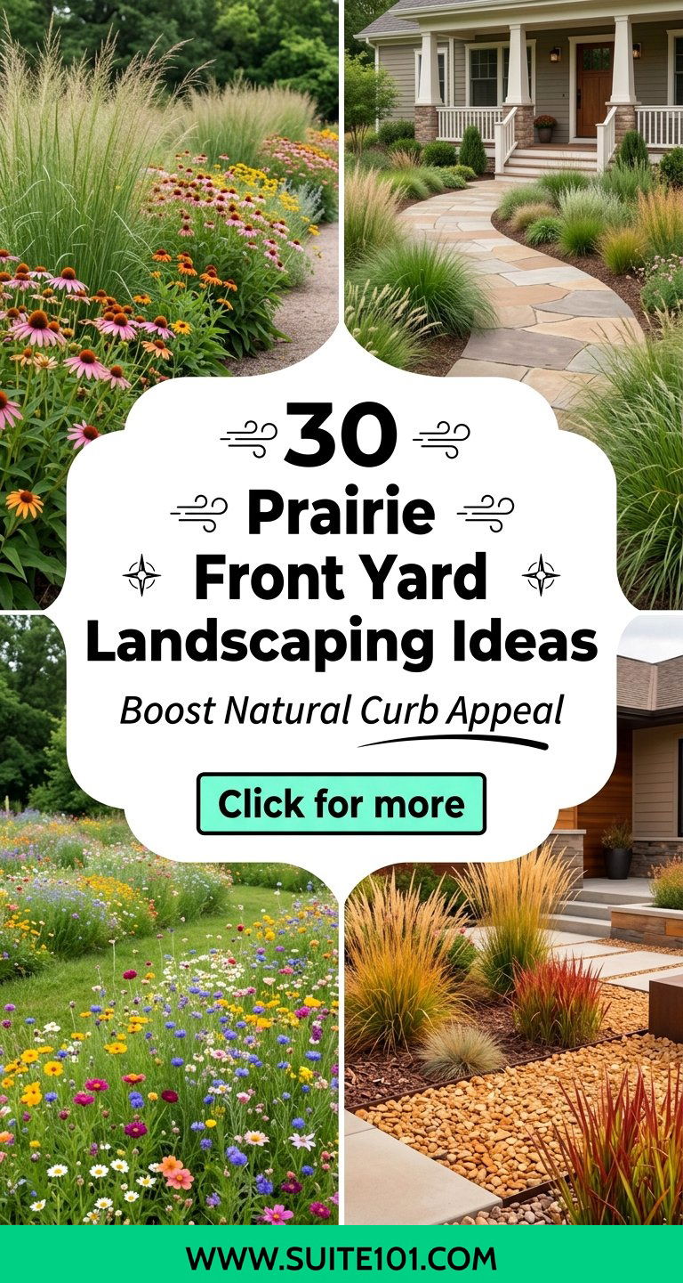 30 Prairie Front Yard Landscaping Ideas for Natural Curb Appeal - 30 Prairie Front Yard Landscaping Ideas for Natural Curb Appeal