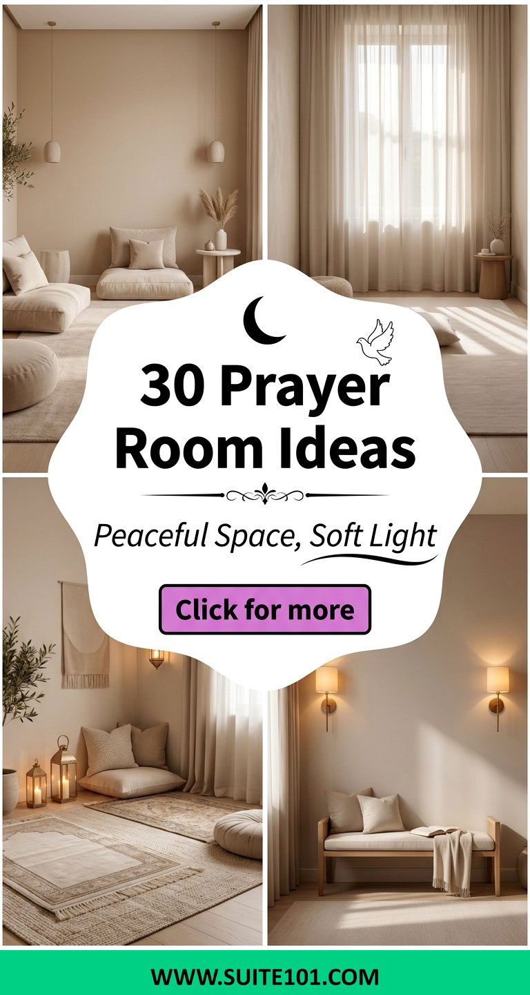 30 Prayer Room Ideas for Peaceful Space Soft Light and Calm - 30 Prayer Room Ideas for Peaceful Space, Soft Light, and Calm