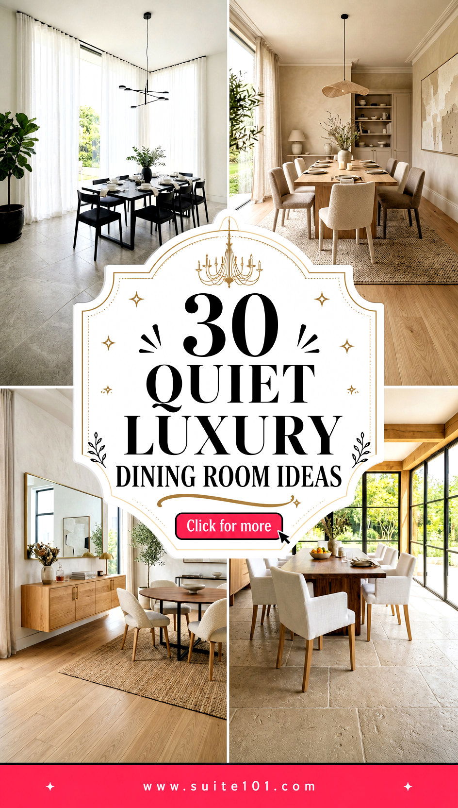 30 Quiet Luxury Dining Room Ideas for Elevated Hosting - 30 Quiet Luxury Dining Room Ideas for Elevated Hosting