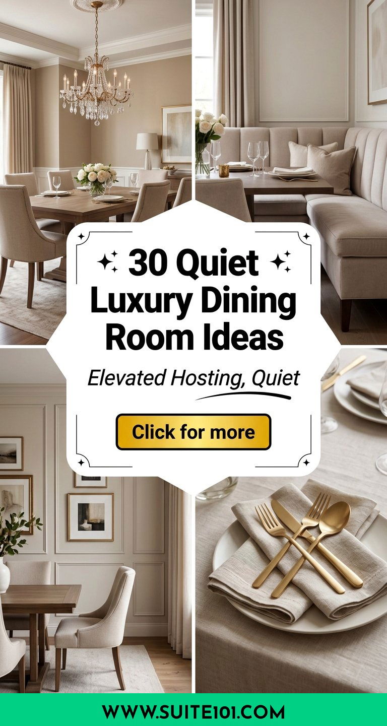 30 Quiet Luxury Dining Room Ideas for Elevated Hosting - 30 Quiet Luxury Dining Room Ideas for Elevated Hosting