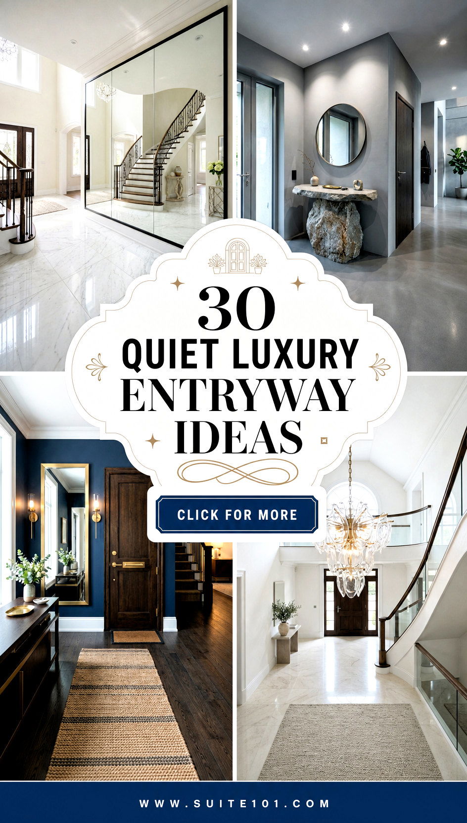 30 Quiet Luxury Entryway Ideas for a Grand First Impression - 30 Quiet Luxury Entryway Ideas for a Grand First Impression
