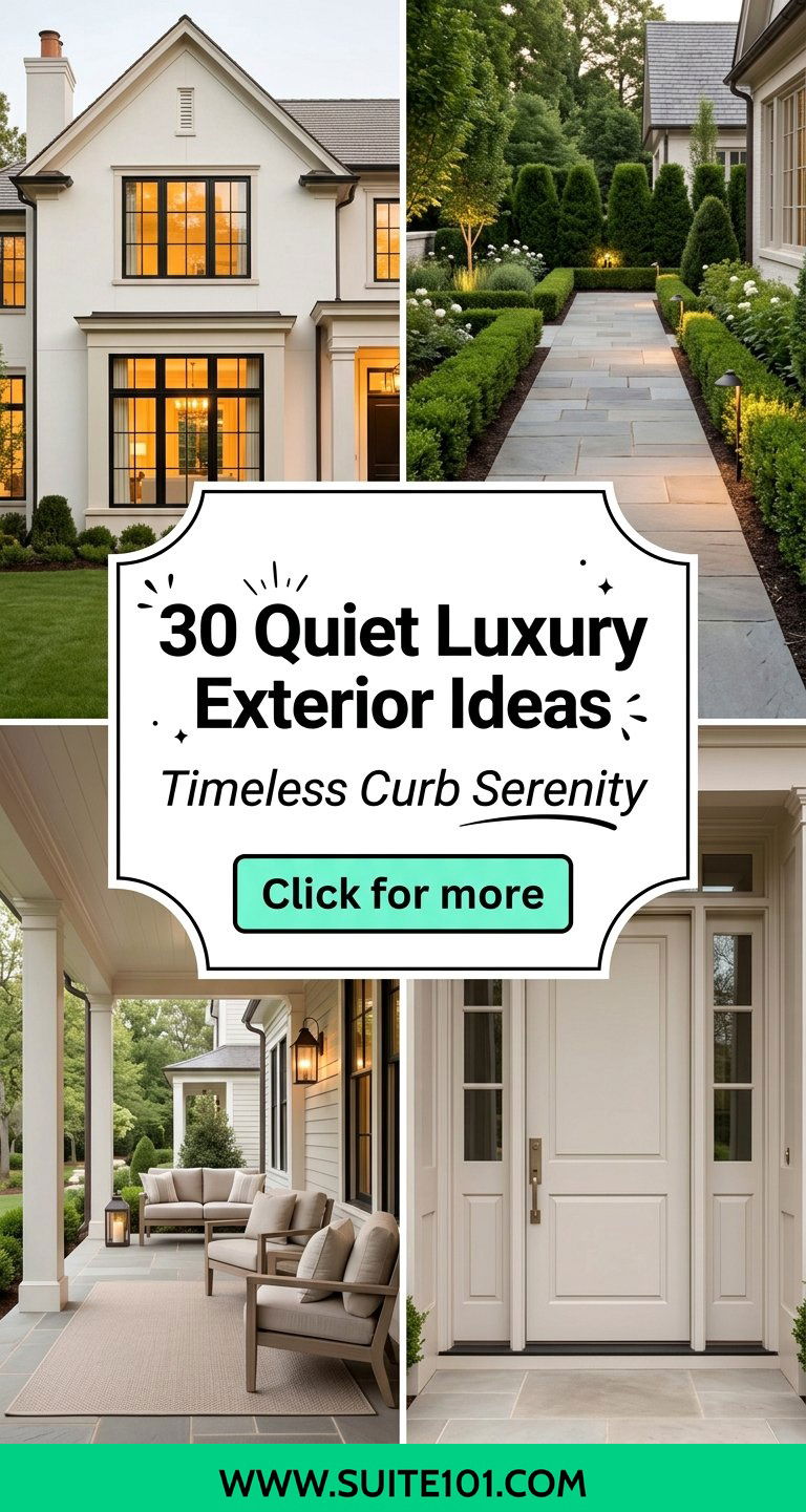 30 Quiet Luxury Exterior Ideas That Make Homes Look Timeless - 30 Quiet Luxury Exterior Ideas That Make Homes Look Timeless