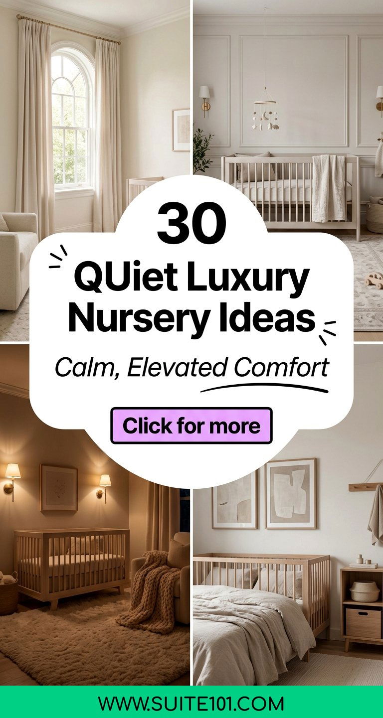 30 Quiet Luxury Nursery Ideas That Feel Calm and Elevated - 30 Quiet Luxury Nursery Ideas That Feel Calm and Elevated