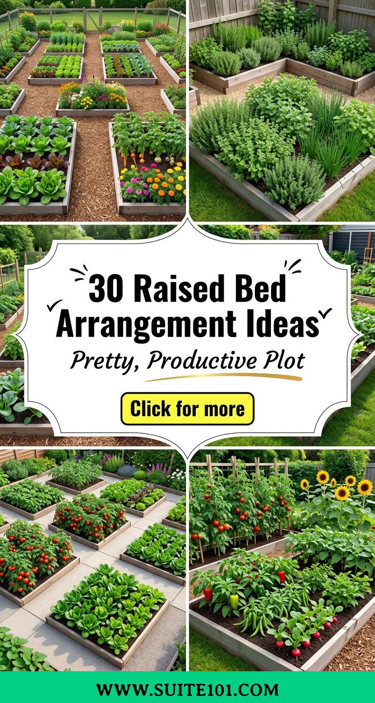 30 Raised Bed Arrangement Ideas for a Beautiful Productive Plot - 30 Raised Bed Arrangement Ideas for a Beautiful, Productive Plot