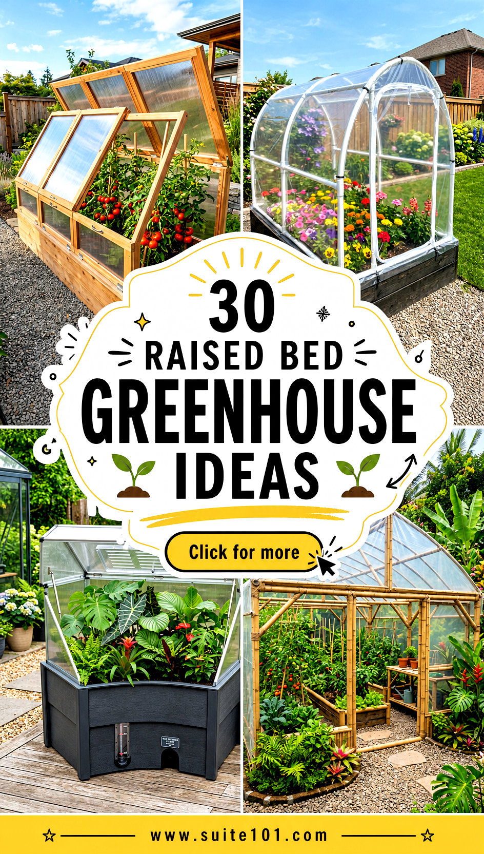 30 Raised Bed Greenhouse Ideas Extend Seasons With Easy Setups - 30 Raised Bed Greenhouse Ideas: Extend Seasons With Easy Setups