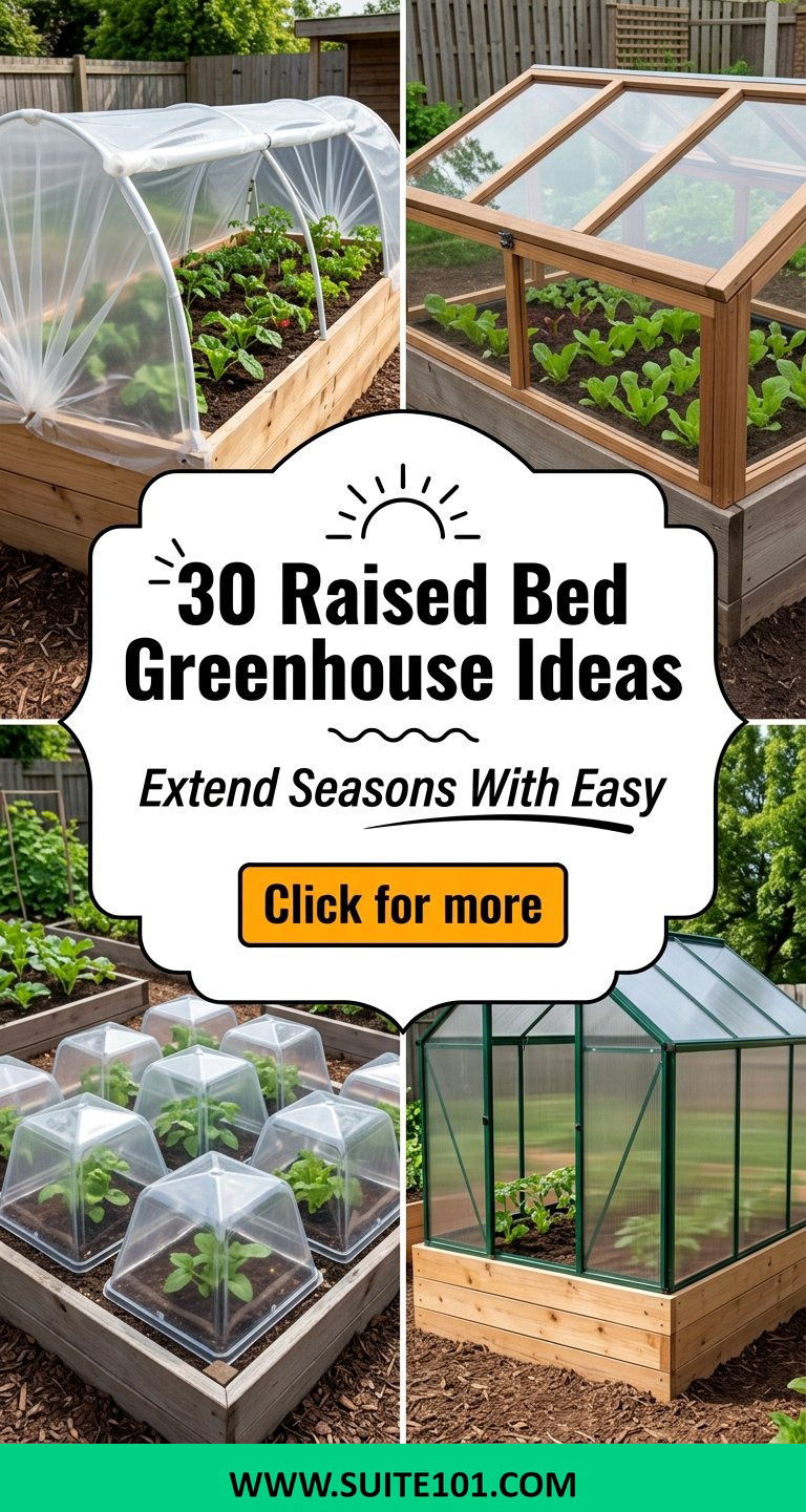 30 Raised Bed Greenhouse Ideas Extend Seasons With Easy Setups - 30 Raised Bed Greenhouse Ideas: Extend Seasons With Easy Setups