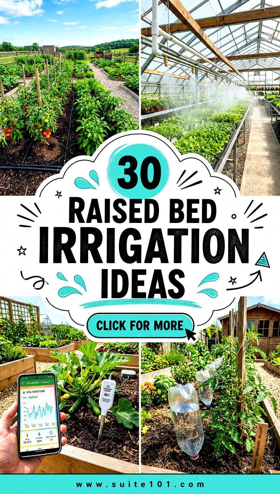 30 Raised Bed Irrigation Ideas to Save Water and Boost Growth - 30 Raised Bed Irrigation Ideas to Save Water and Boost Growth