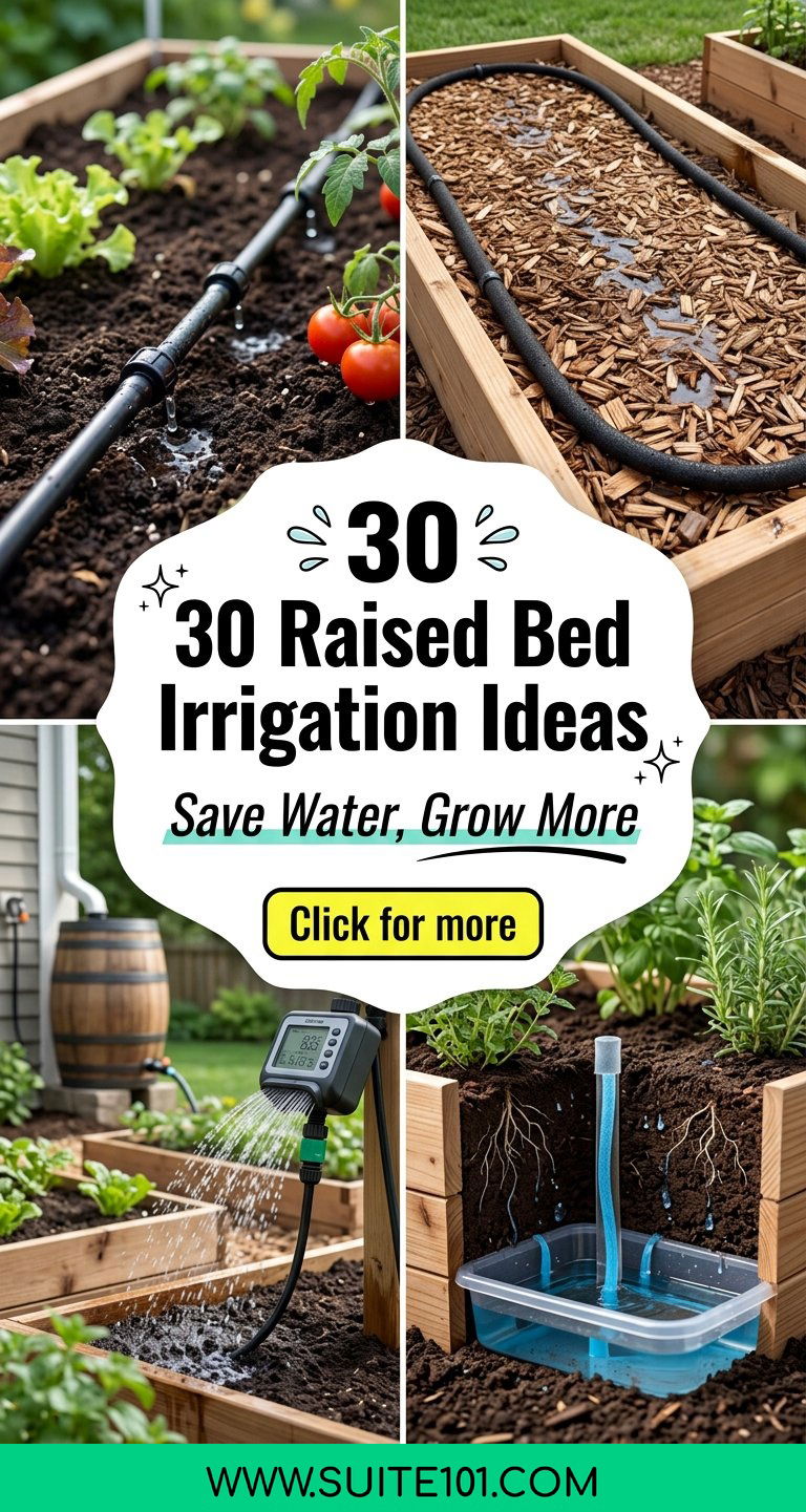 30 Raised Bed Irrigation Ideas to Save Water and Boost Growth - 30 Raised Bed Irrigation Ideas to Save Water and Boost Growth