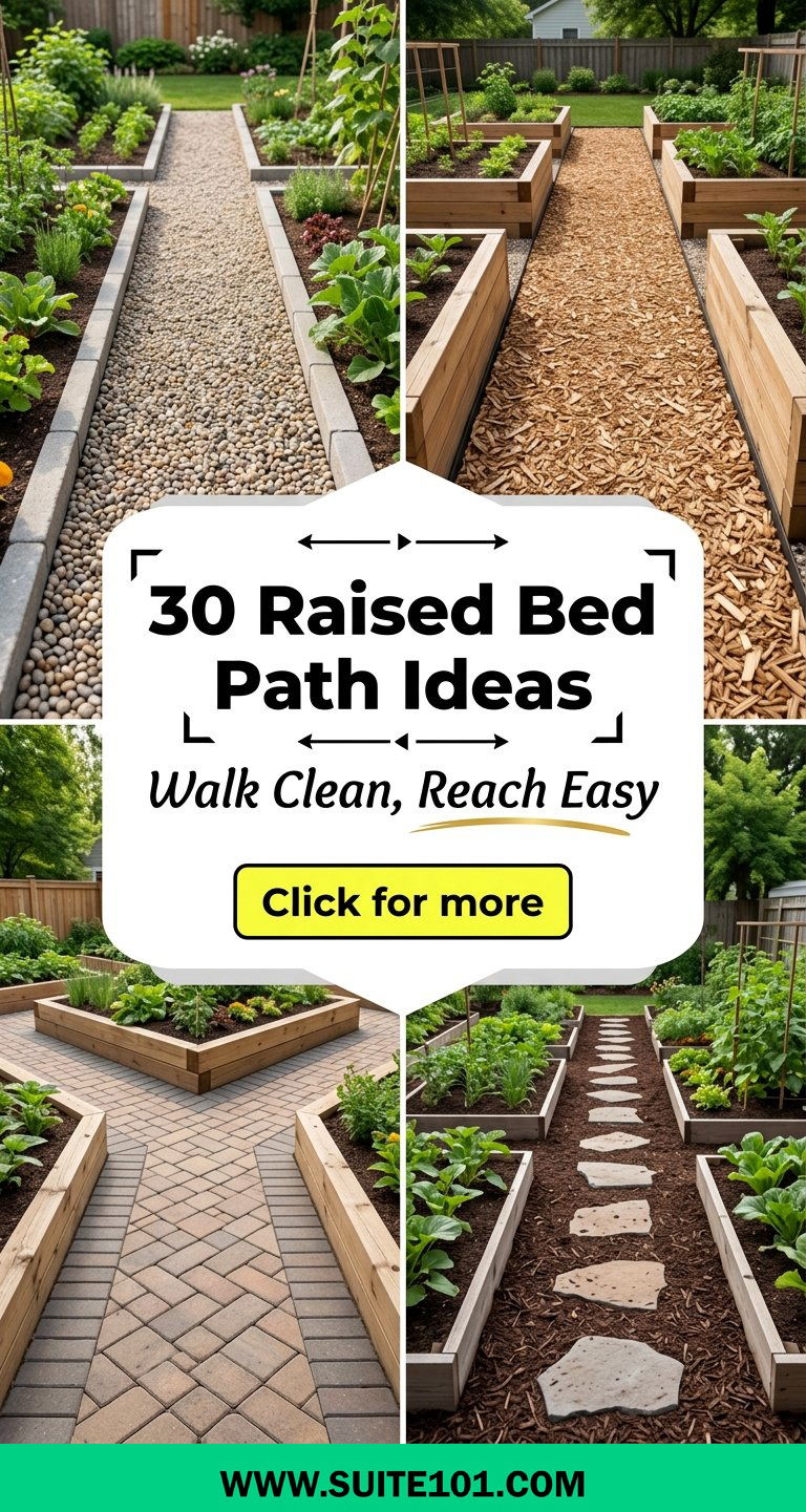 30 Raised Bed Path Ideas for Clean Walkways and Easy Access - 30 Raised Bed Path Ideas for Clean Walkways and Easy Access