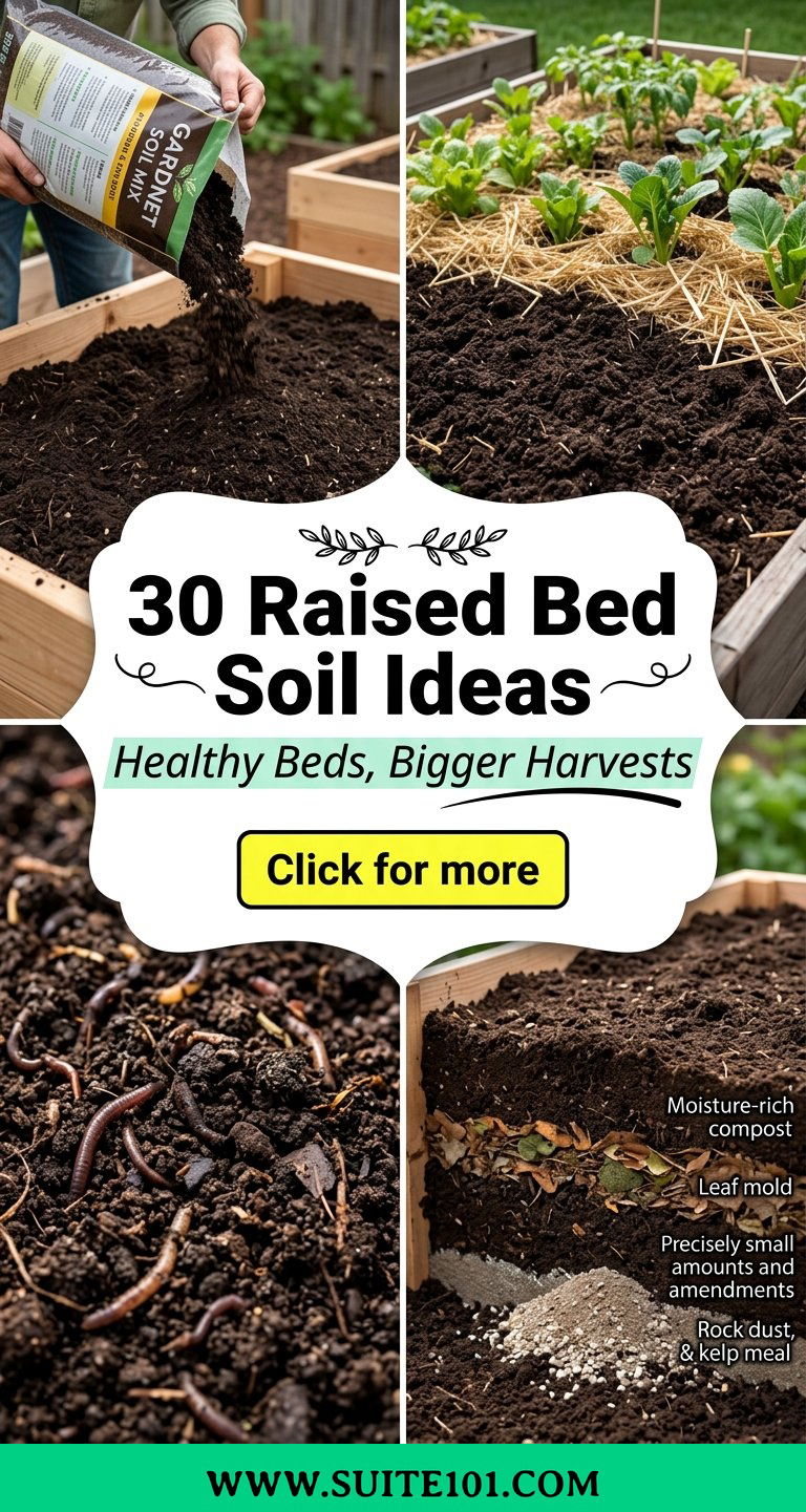 30 Raised Bed Soil Ideas for Healthier Plants and Better Harvests - 30 Raised Bed Soil Ideas for Healthier Plants and Better Harvests