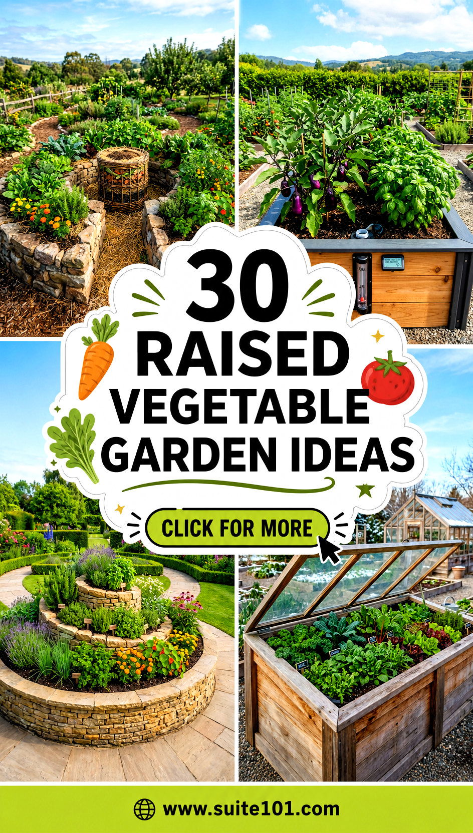 30 Raised Vegetable Garden Ideas for Bigger Yields Fast - 30 Raised Vegetable Garden Ideas for Bigger Yields Fast